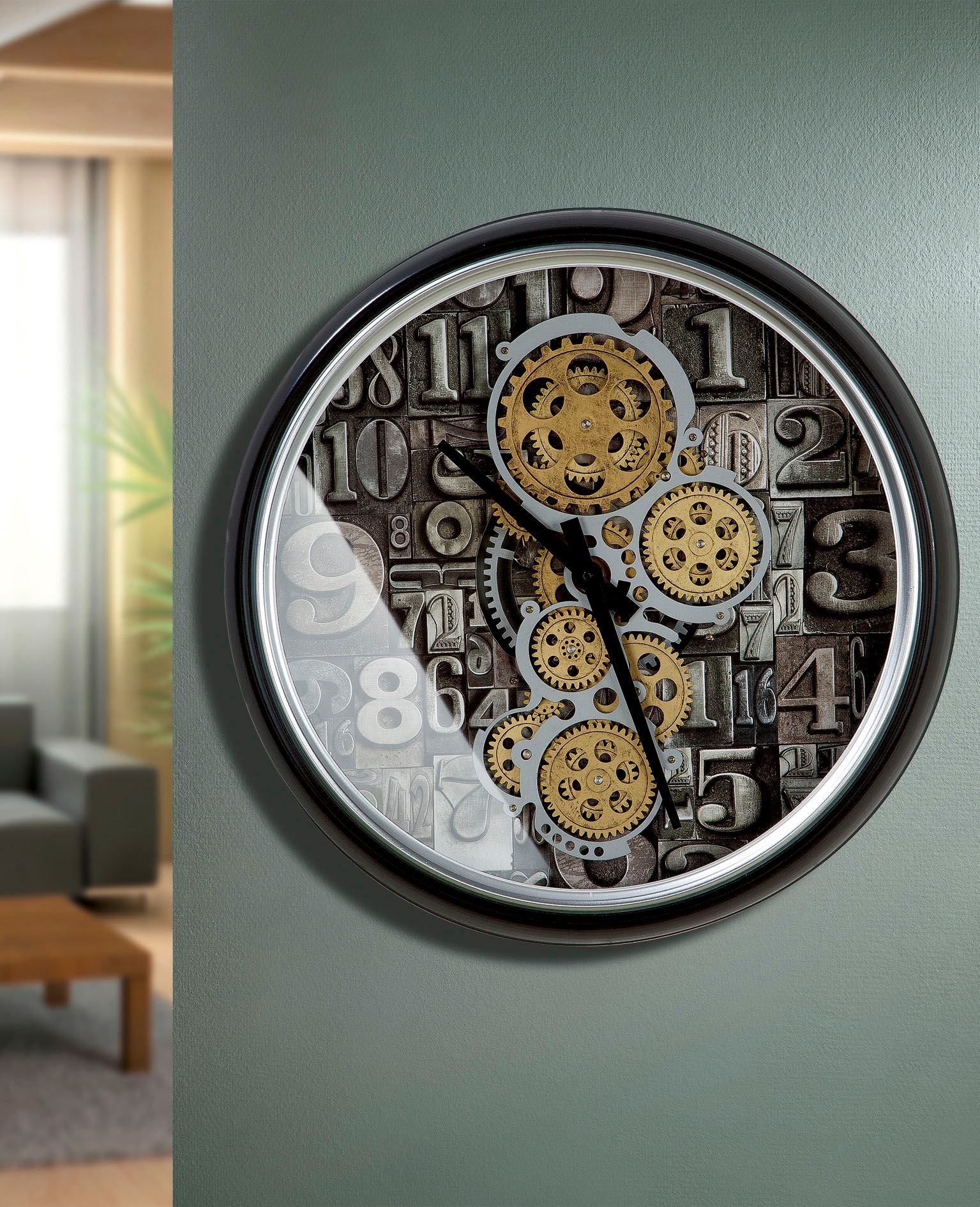 Casablanca by Gilde Wanduhr »Wanduhr Numbers«, (1 tlg.)
