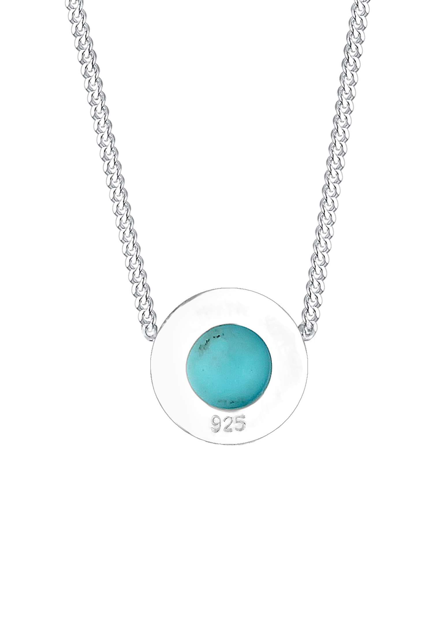 Elli Silberkette »Halskette Howlite Türkis Vintage Style 925 Sterling Silber«