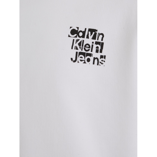 Calvin Klein Jeans Sweatshirt »PLACED INST. GRID CREWNECK«, mit Logodruck  online bestellen