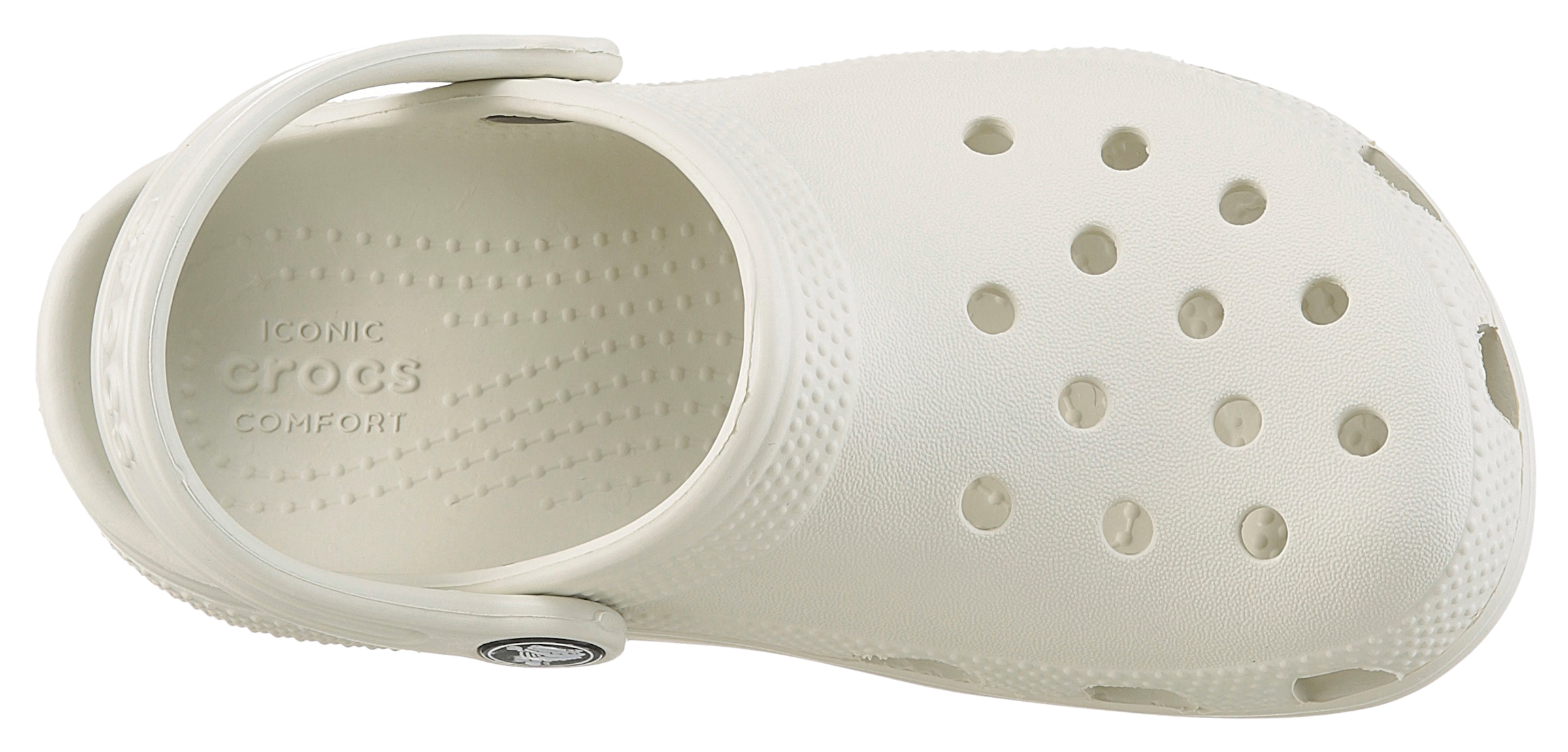 Crocs Clog »Classic K«  Sommerschuh, Hausschuh, Badeschuh mit schwenkbarem Fersenriemchen