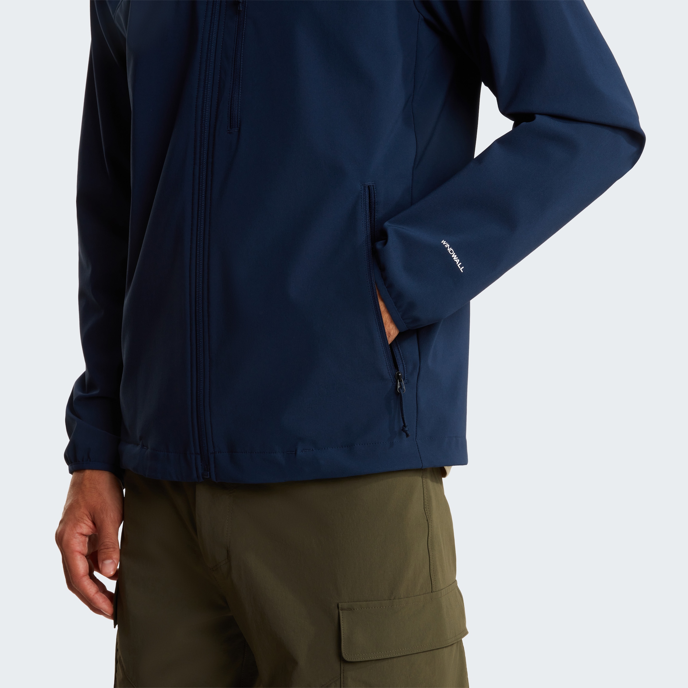 The North Face Softshelljacke »M NIMBLE HOODIE 2« 1 Stk. tlg. sportlicher Stil, atmungsaktives Material, hochelastisch