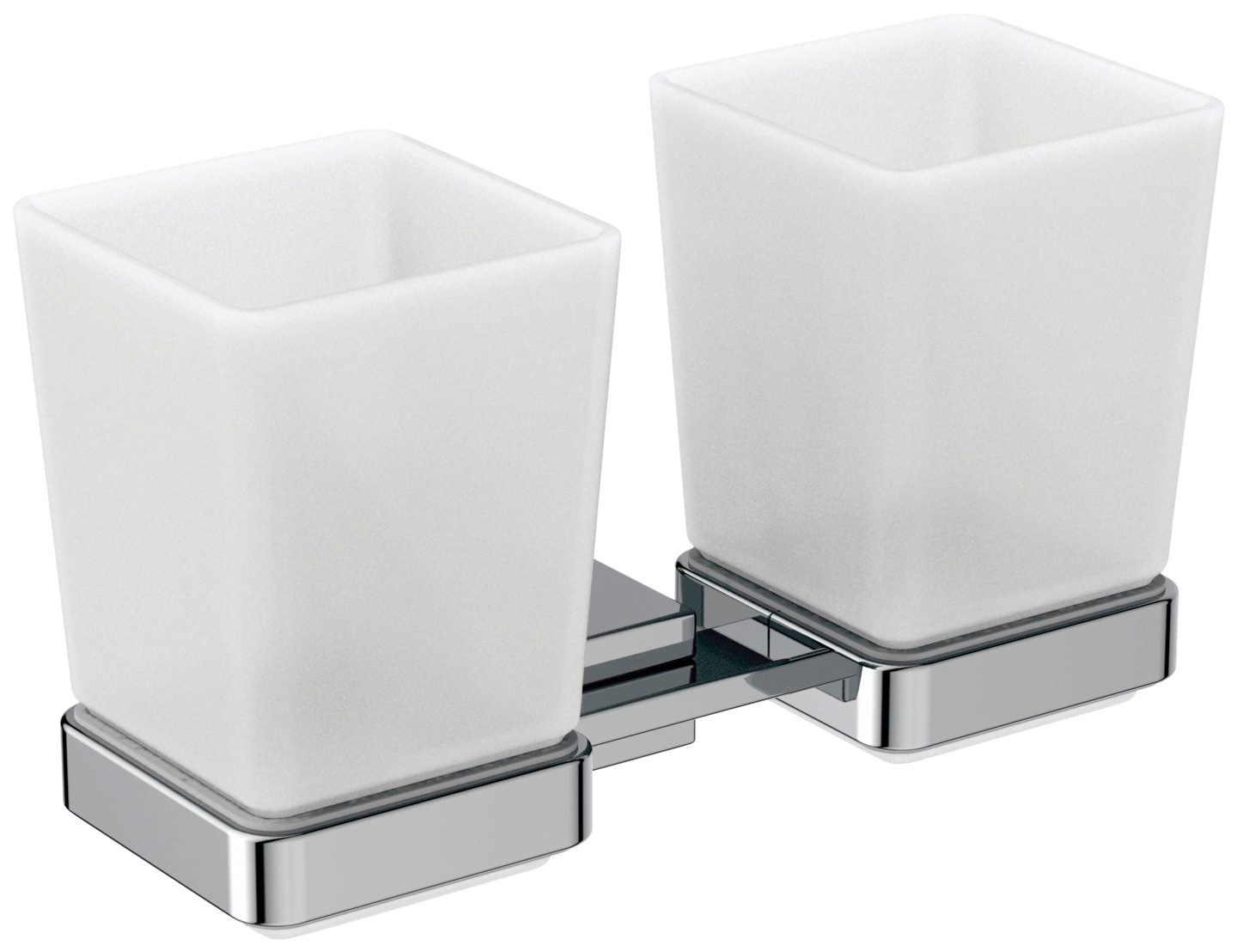 Ideal Standard Zahnputzbecher, aus satinierten Glas