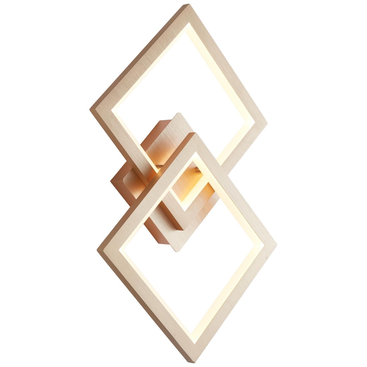 Brilliant LED Deckenleuchte »Gwyn«, 1 Metall/Kunststoff, flammig-flammig, OTTO Höhe, online bei 44,5 aluminium/gold cm