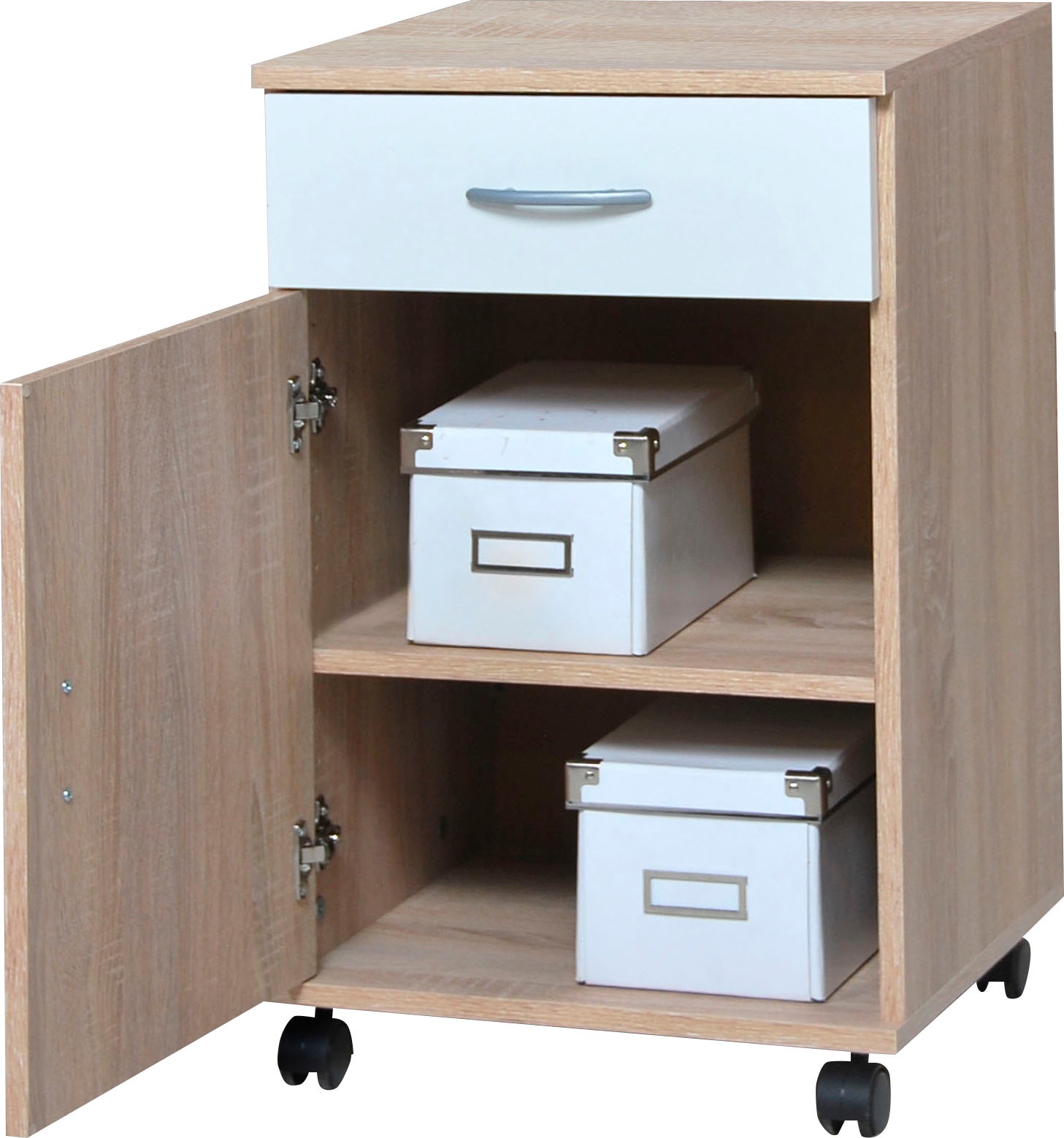 VOGL Möbelfabrik Rollcontainer »Barrie, Bürocontainer,«, (1 St.), verschiedene Ausführungen, mit Schubladen, Höhe 67 cm, Made in Germany