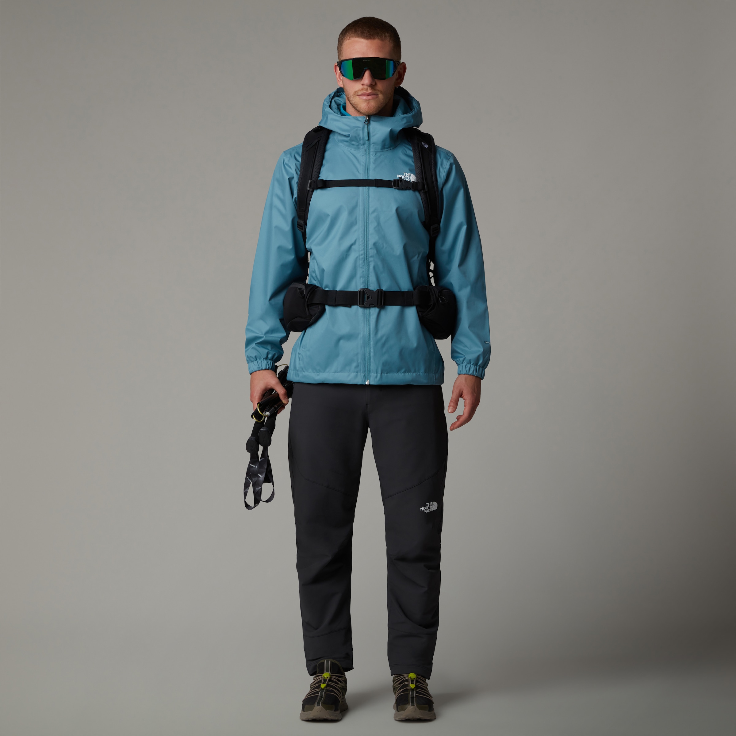 The North Face Funktionsjacke »MEN´S QUEST JACKET«, mit Kapuze, Wasserdicht & Winddicht & Atmungsaktiv