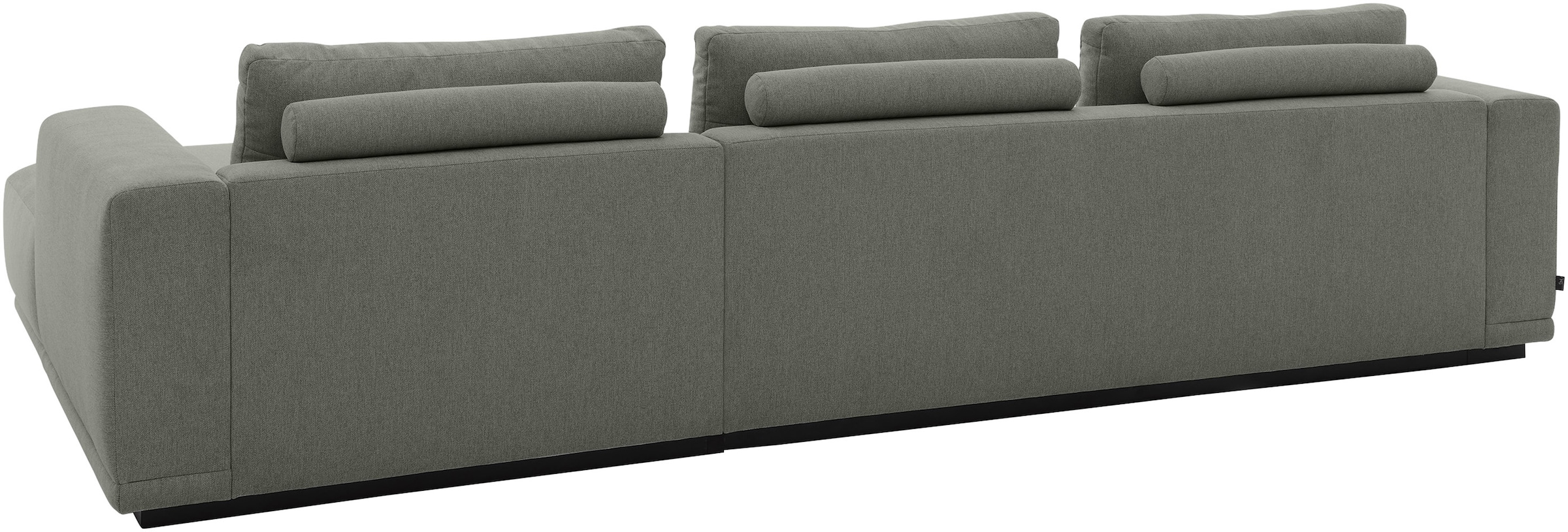 Musterring Ecksofa Anreihsofa links & Longchair rechts, mit Armlehnen, inkl. Rückenkissen