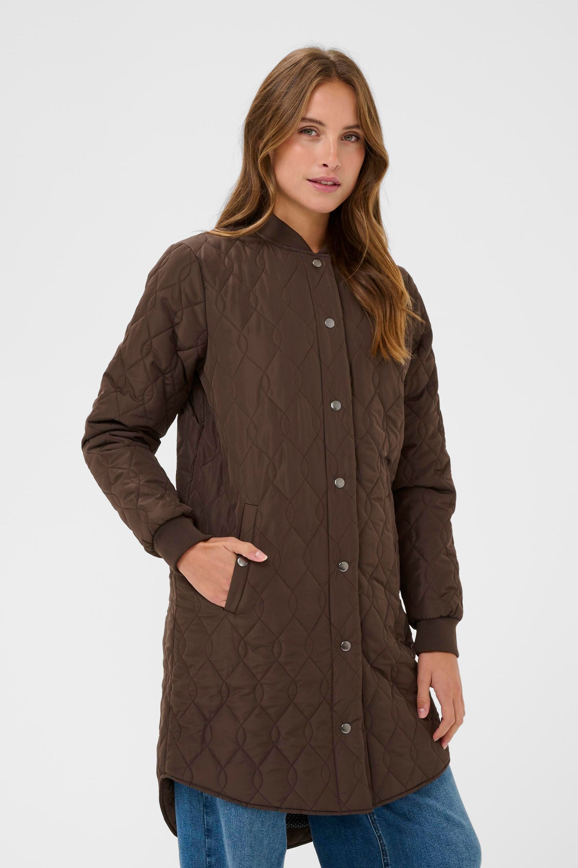 KAFFE Wintermantel »Jacke KAshally«