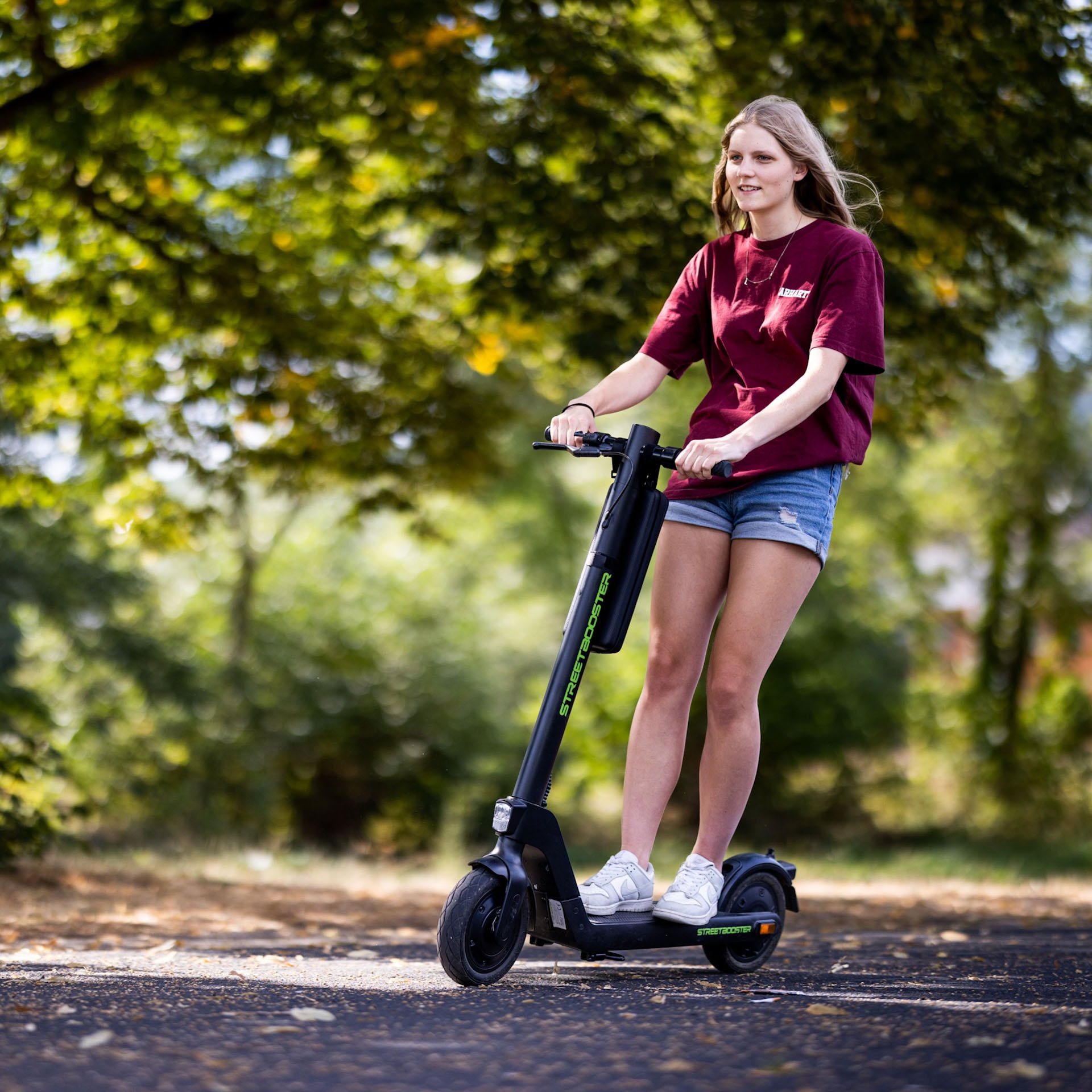 STREETBOOSTER E-Scooter »Sirius«, mit Straßenzulassung, bis zu 40 km Reichweite, mit Wechsel-Akku-System