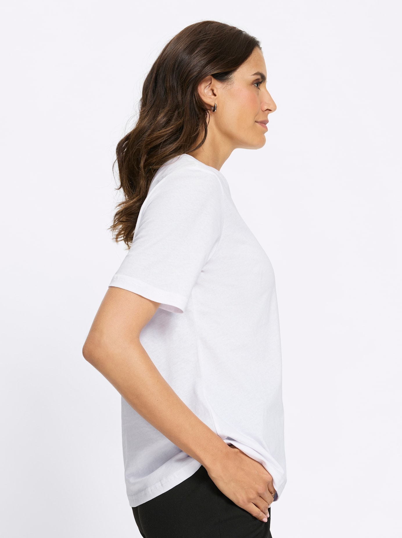 Inspirationen Rundhalsshirt »Rundhals-Shirt« 1 tlg.