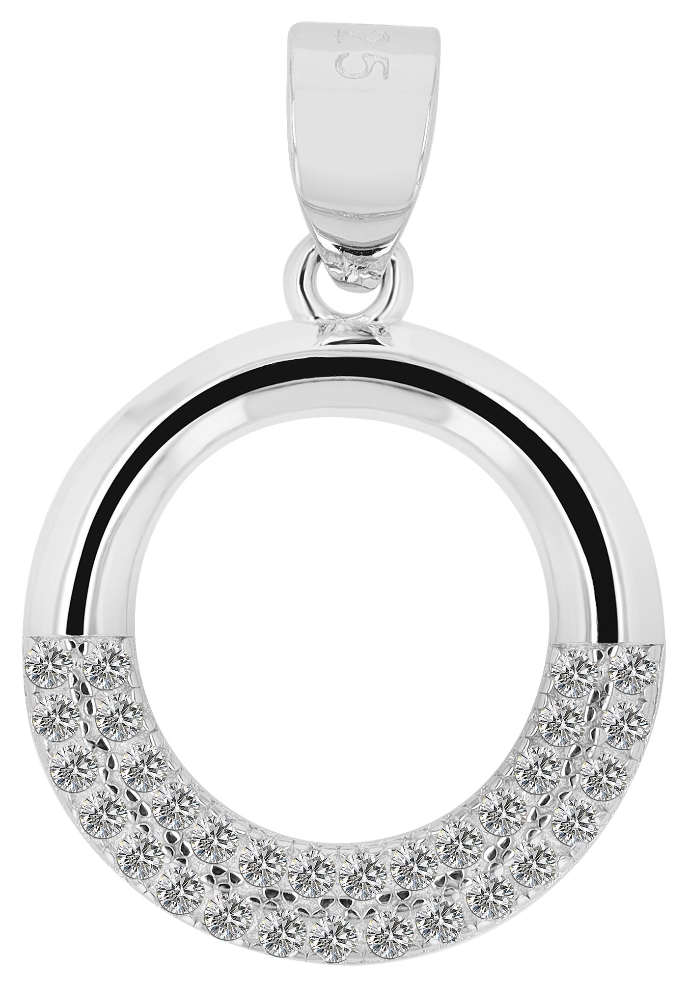 Adelia´s Kettenanhänger »Damen Anhänger aus 925 Silber mit Zirkonia«