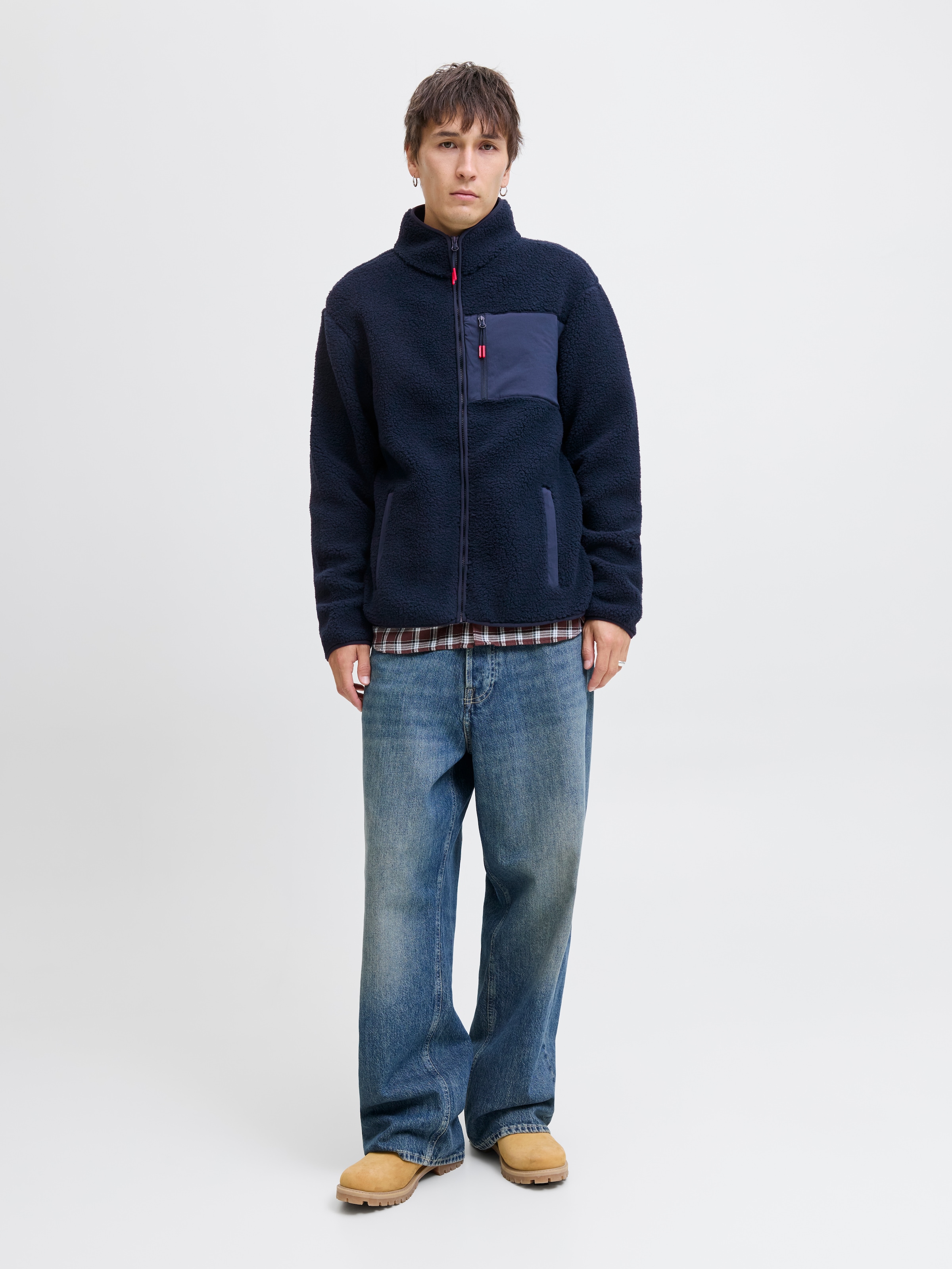 Jack & Jones Fleecejacke »JJTHATCHER FLEECE JACKET«