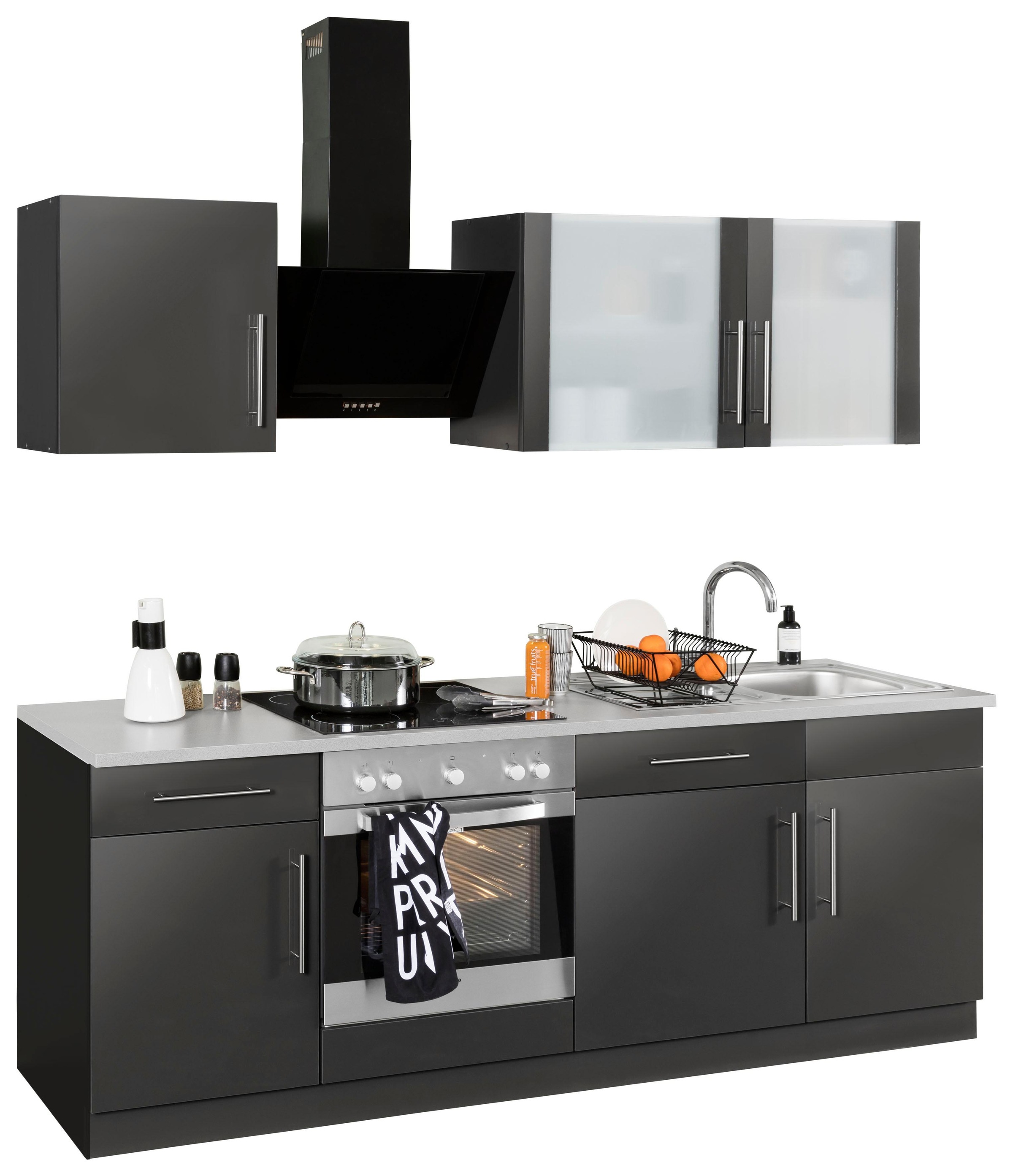 wiho Küchen Küchenzeile »Cali«, bestellen cm 220 OTTO Shop im Breite E-Geräten, mit Online