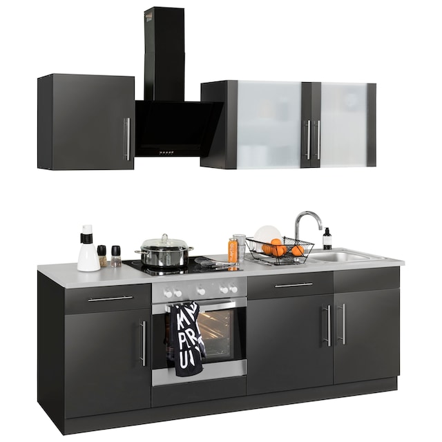 wiho Küchen Küchenzeile »Cali«, mit E-Geräten, Breite 220 cm bestellen im  OTTO Online Shop
