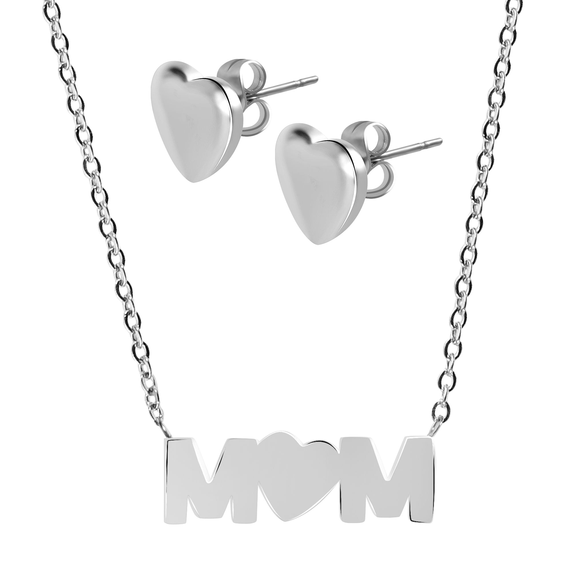 Adelia´s Gliederkette »Damen Halskette aus Edelstahl 45 cm«