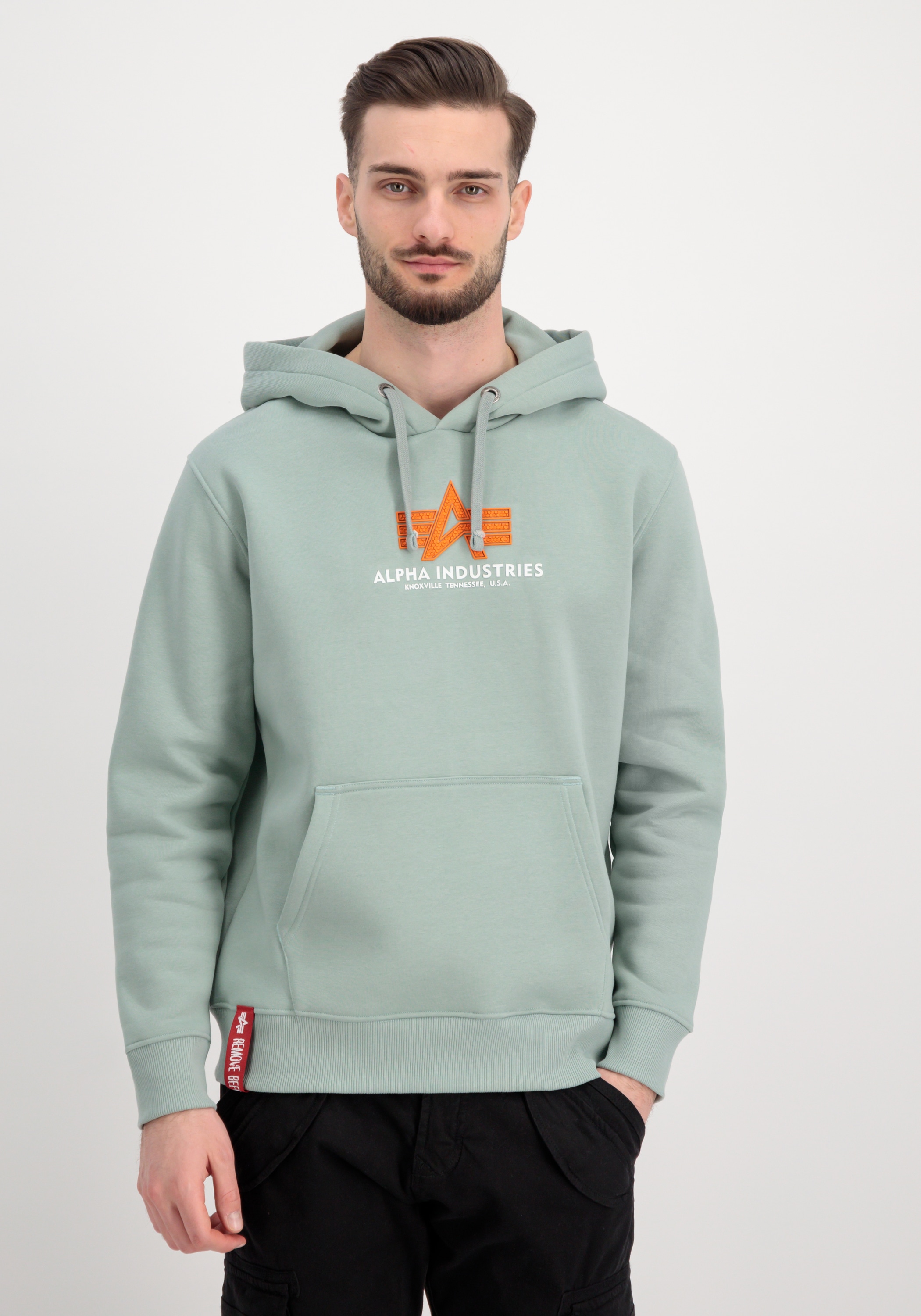 Alpha Industries Hoodie »Alpha Industries Men - Hoodies Basic Hoodie BL Rubber«