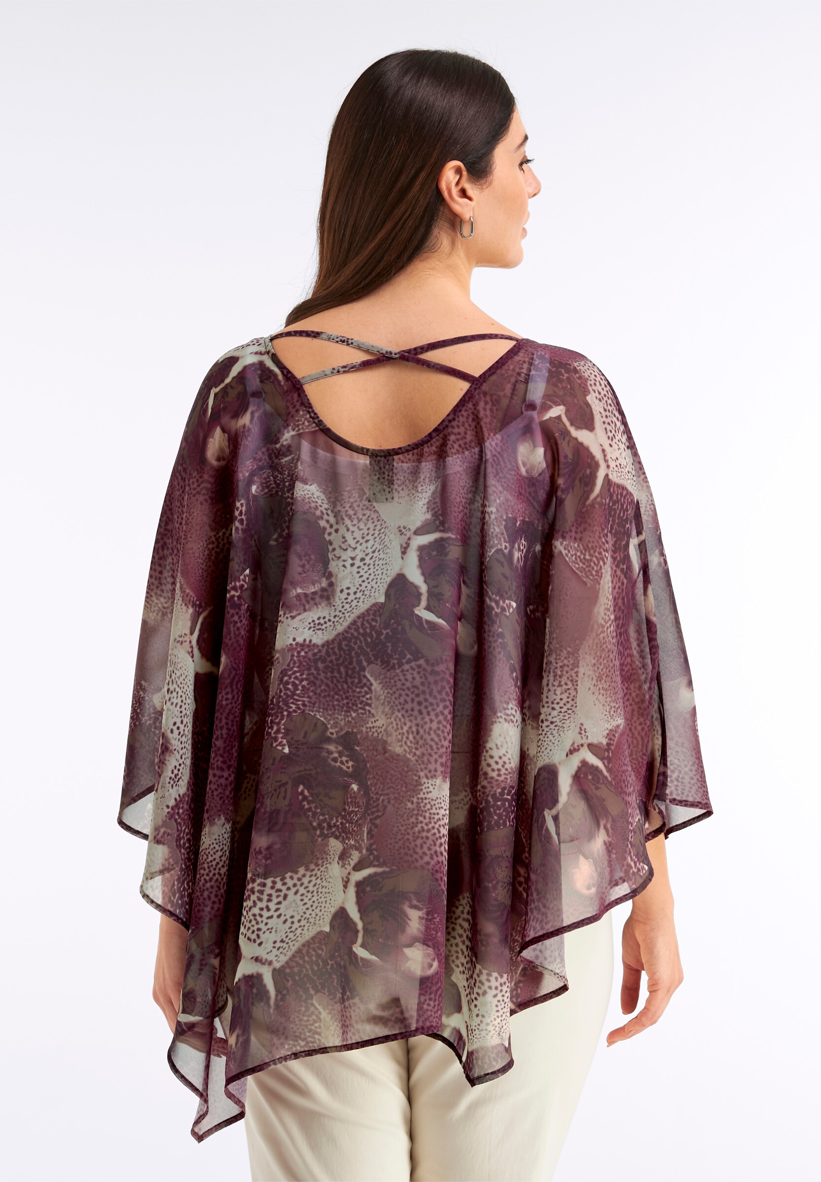 Sheego Longbluse »Tunika Tunika mit modischen Fledermausärmeln«