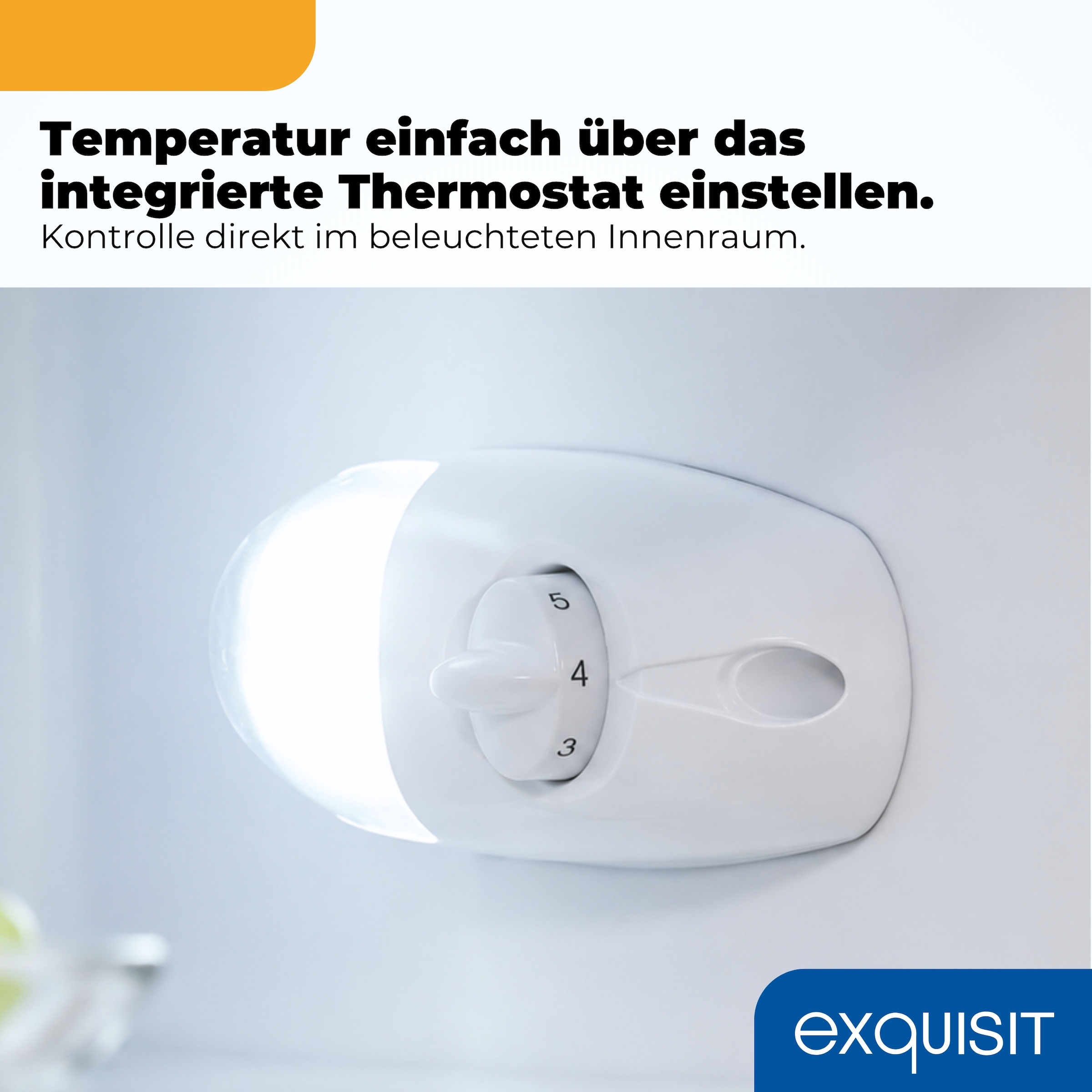exquisit Kühlschrank »RKS120-V-H-160C rot« 89,5 cm hoch 54,5 cm breit LED-Beleuchtung, verstellbare Glasböden, Retro-Design