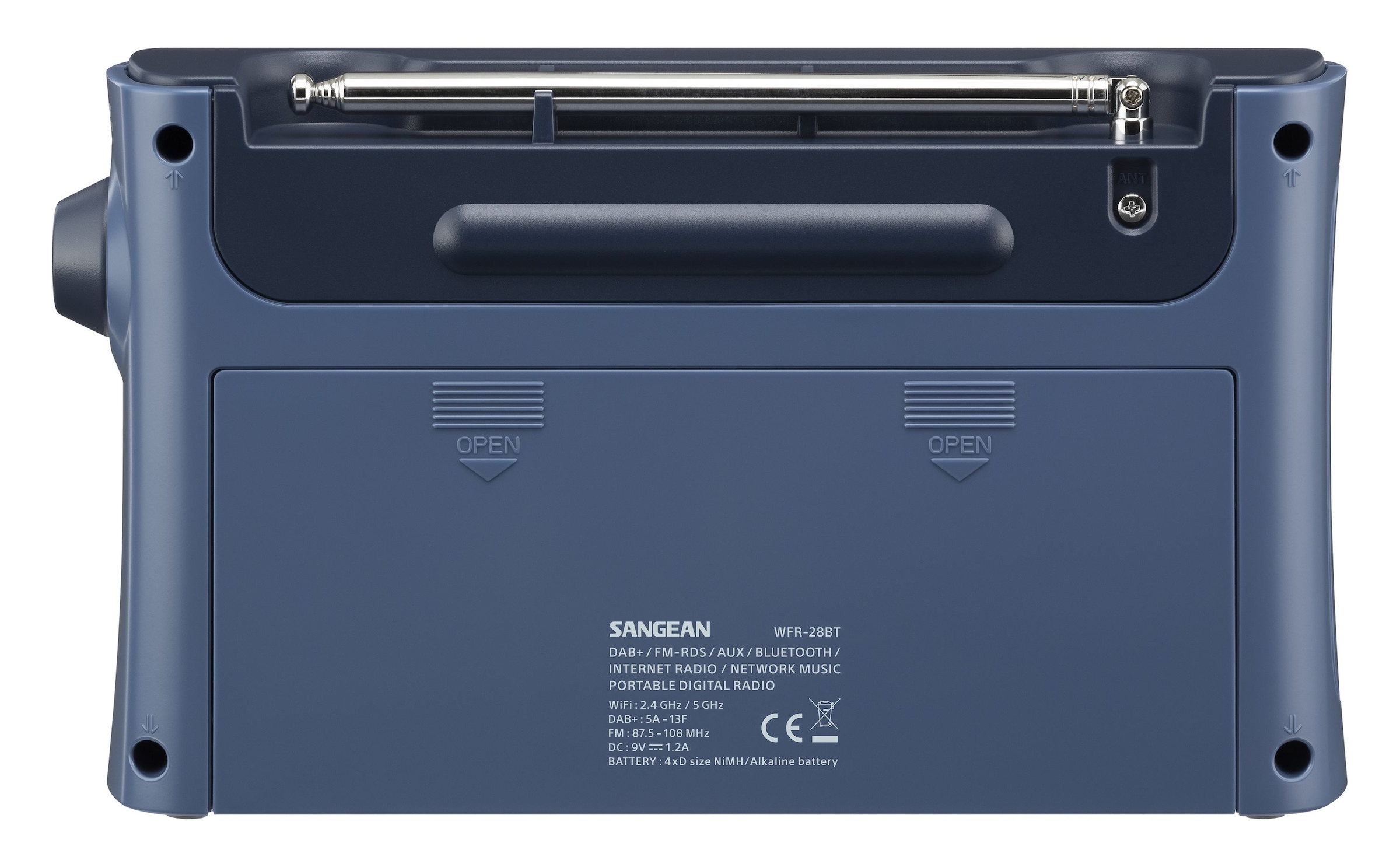 Sangean Internet-Radio »WFR-28BT« (AVRCP Bluetooth Digitalradio (DAB+) | FM-Tuner mit RDS ) DAB+, Bluetooth, Steuerung über UNDOK™-App
