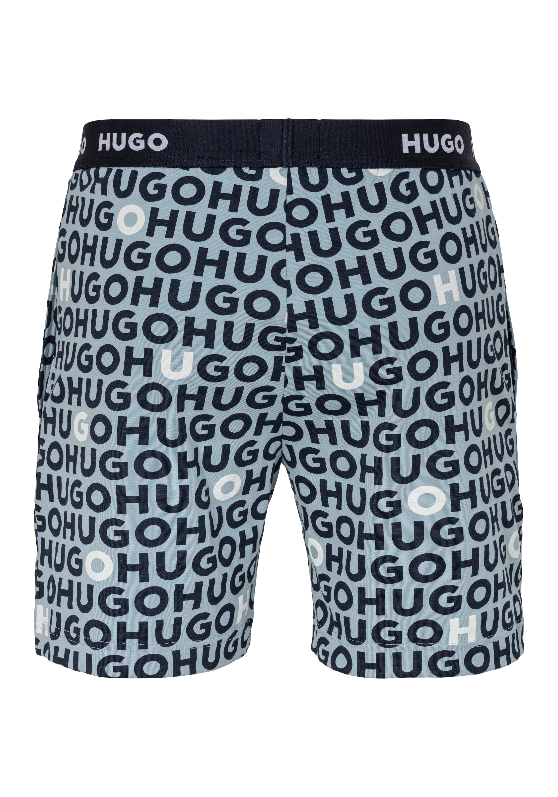 HUGO Underwear Pyjamashorts »TORTUGA_SHORT«, mit Logobund