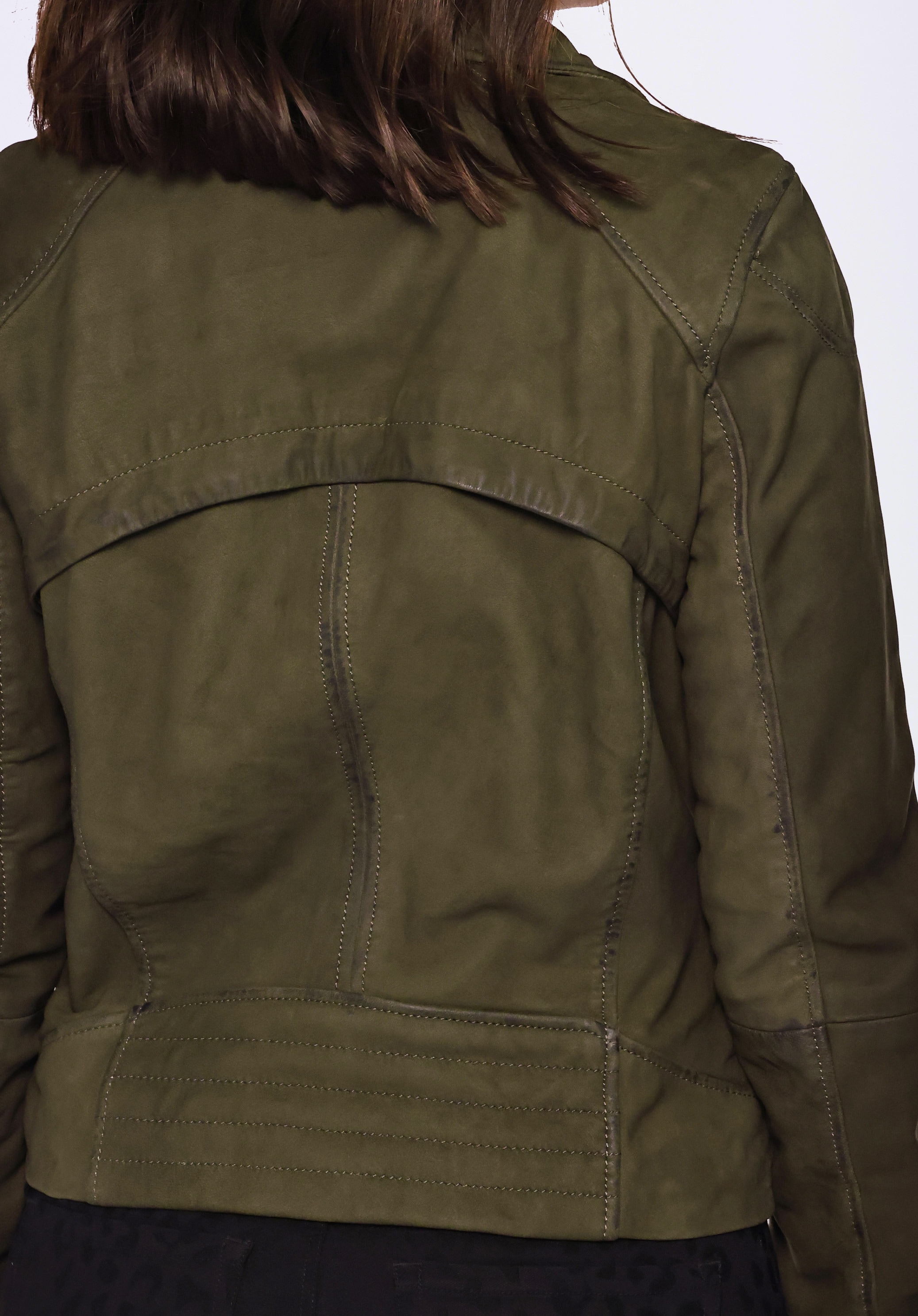 Maze Bikerjacke »Lederjacke Romie«