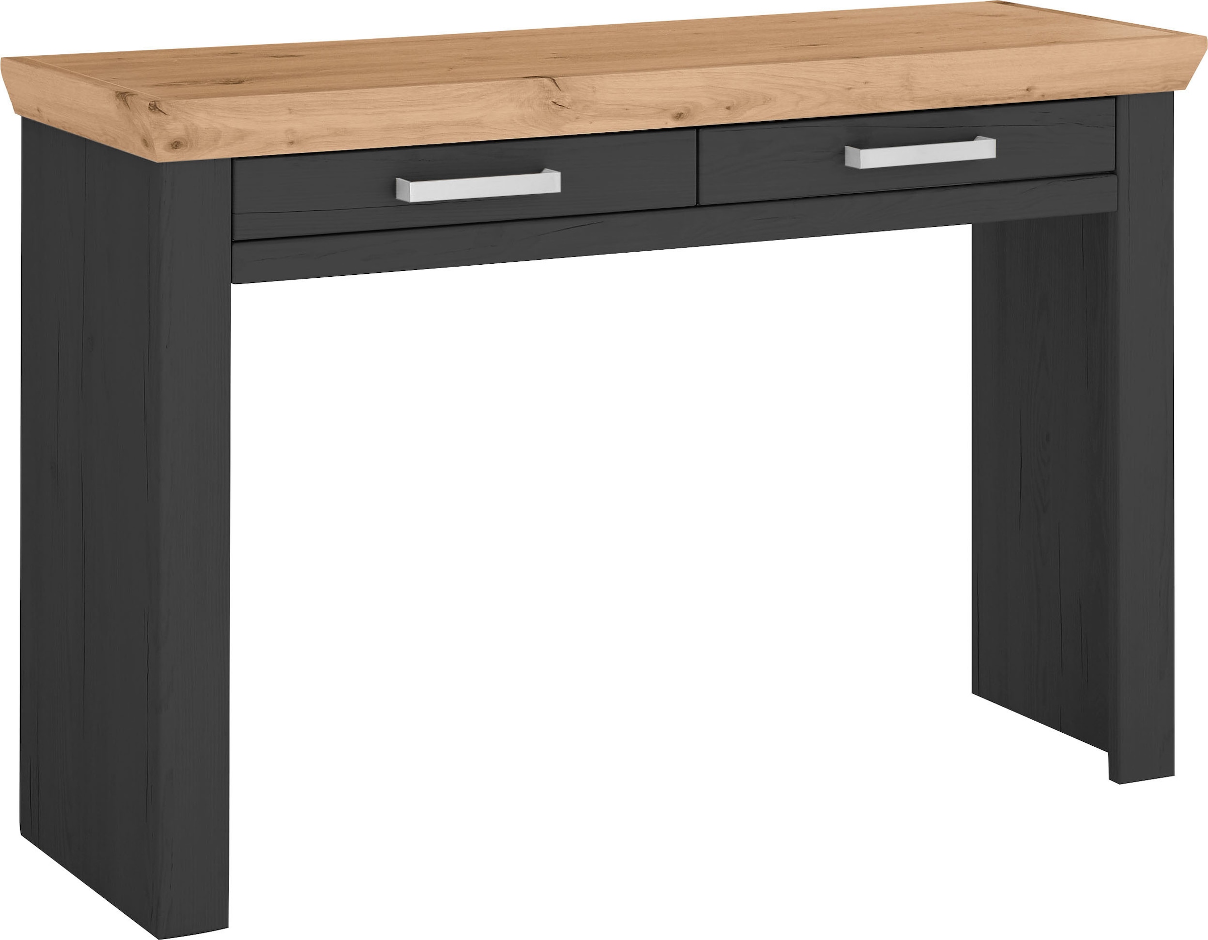 set one by Musterring Schminktisch 1 Stk. tlg. mit zwei Schubkästen, Landhausstil, Metallgriff, B 123 x H 80 x T 40cm