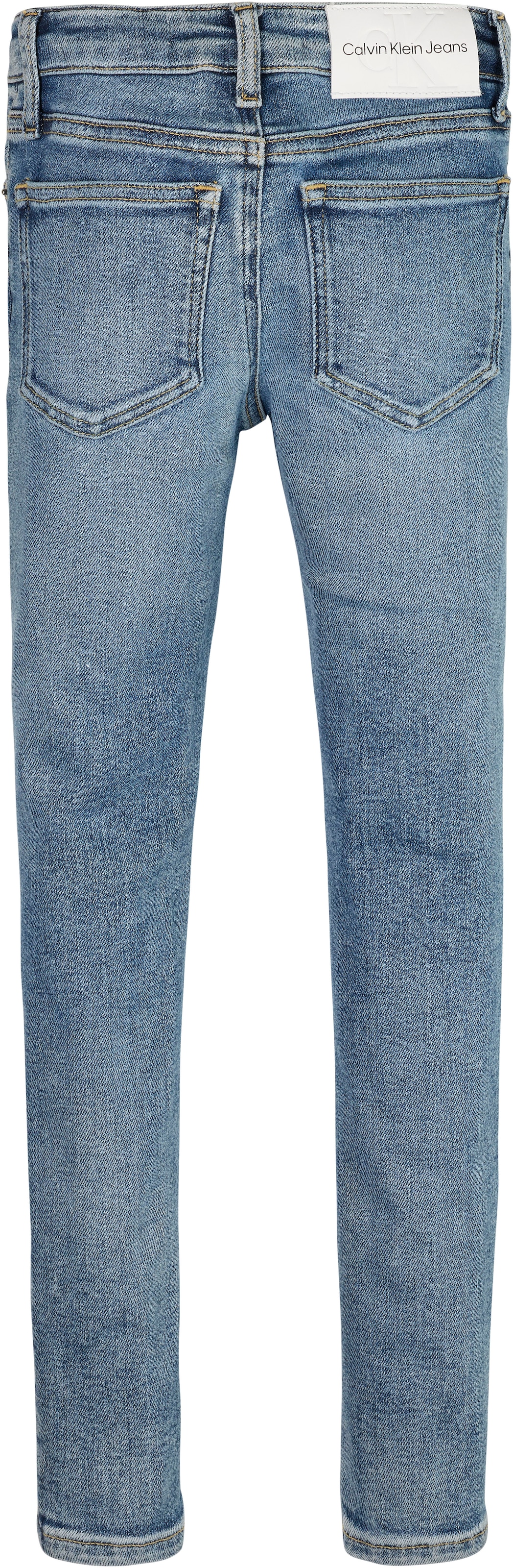 Calvin Klein Jeans Stretch-Jeans »MR SKINNY LIGHT BLUE SNAKE«, für Mädchen bis 16 Jahre