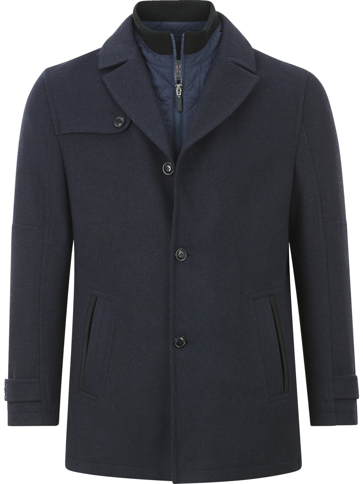 Jan Vanderstorm Langjacke »Jacke TJORVE«, (1 St.), mit abnehmbaren Stehkragen
