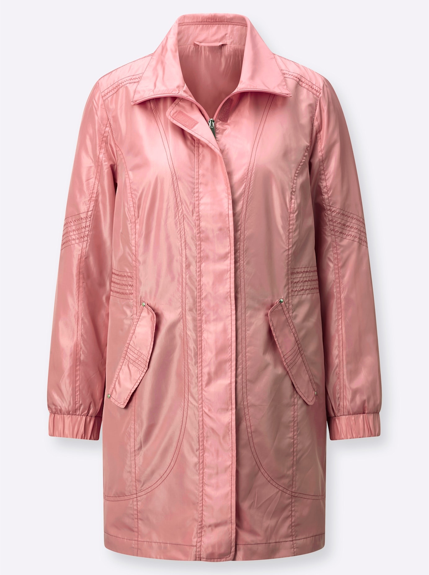 Classic Basics Langjacke, ohne Kapuze
