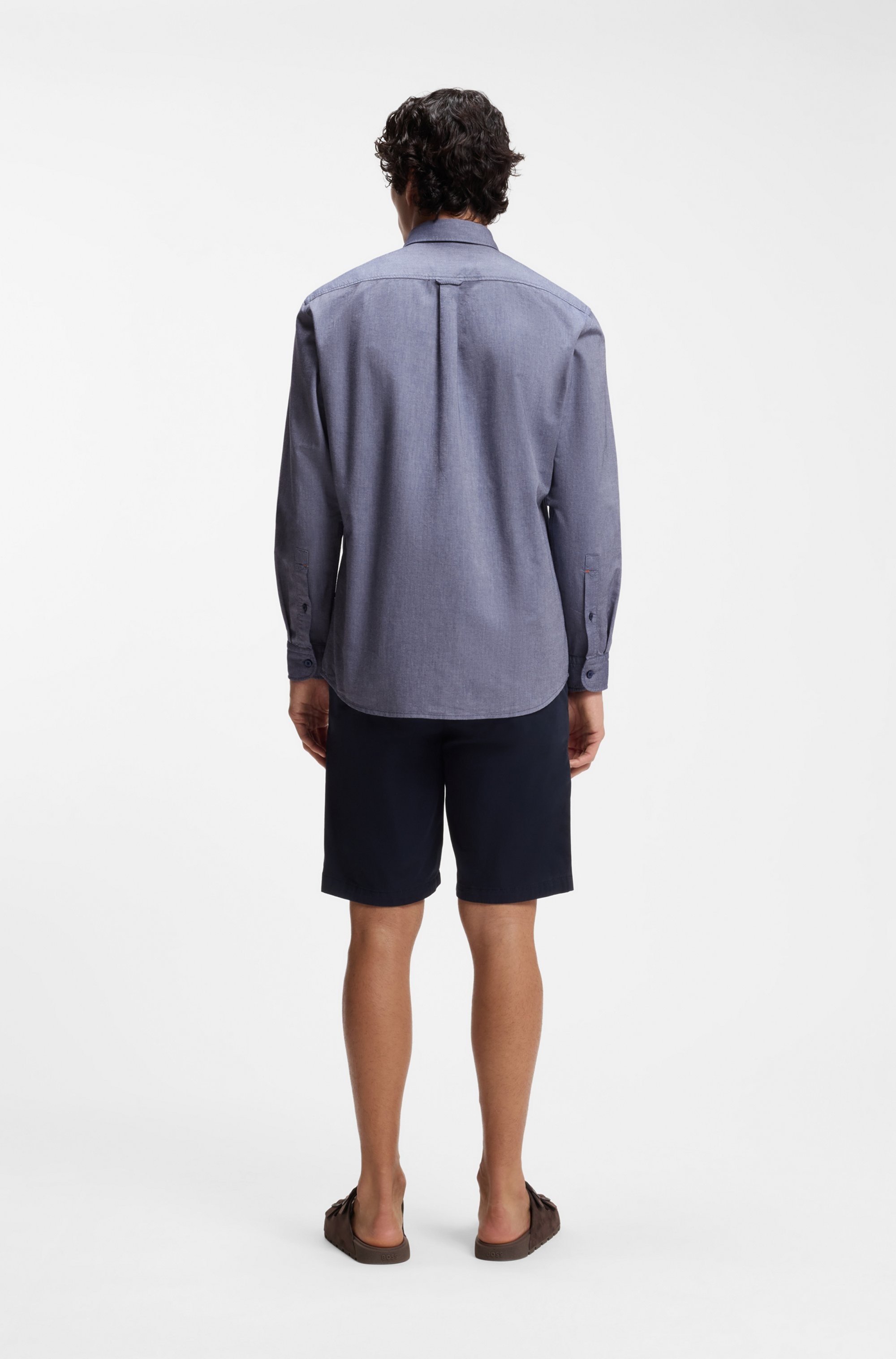 BOSS ORANGE Businesshemd »Rickert« mit Button-down-Kragen