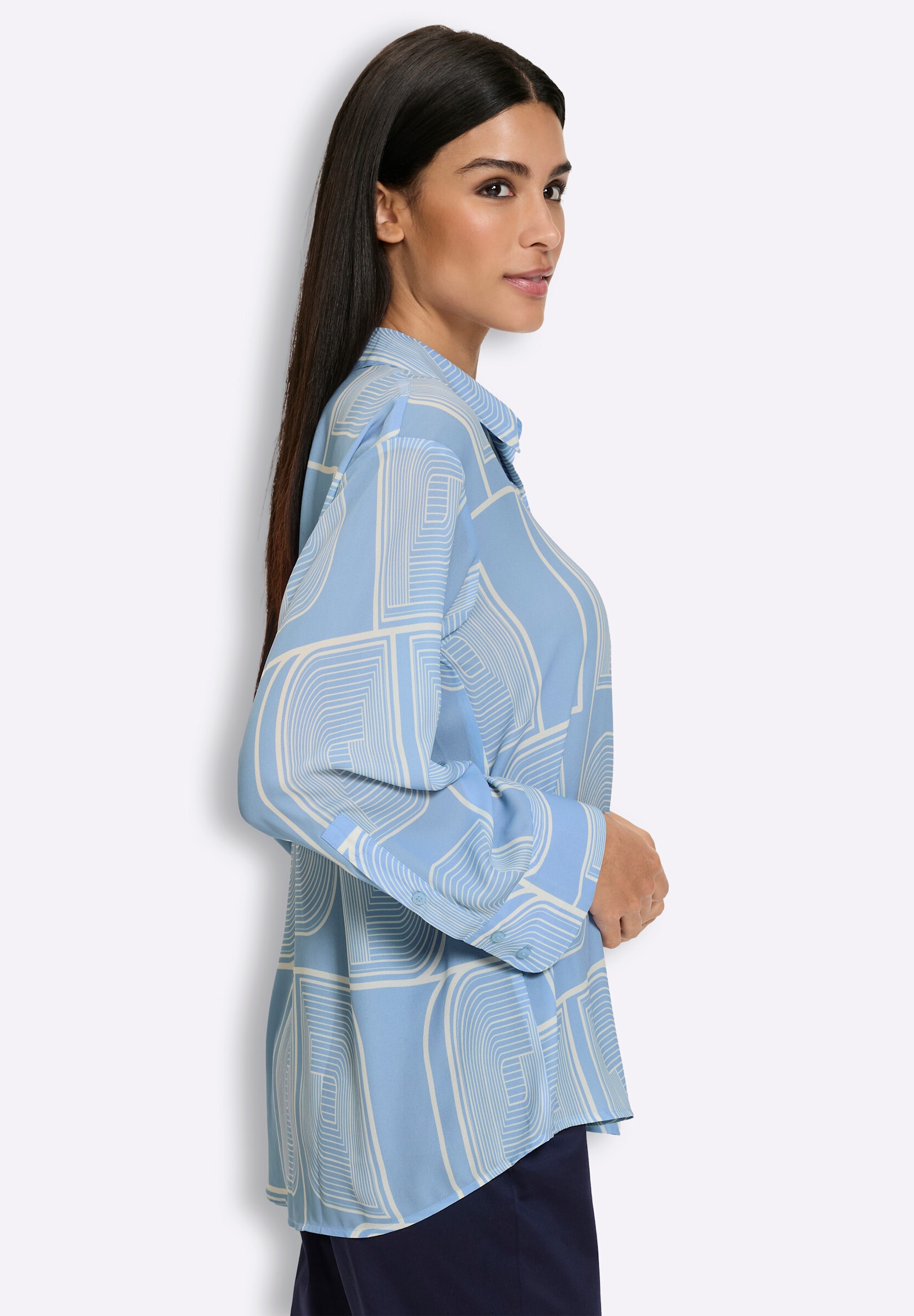 heine Hemdbluse »Druck-Bluse Druckbluse«