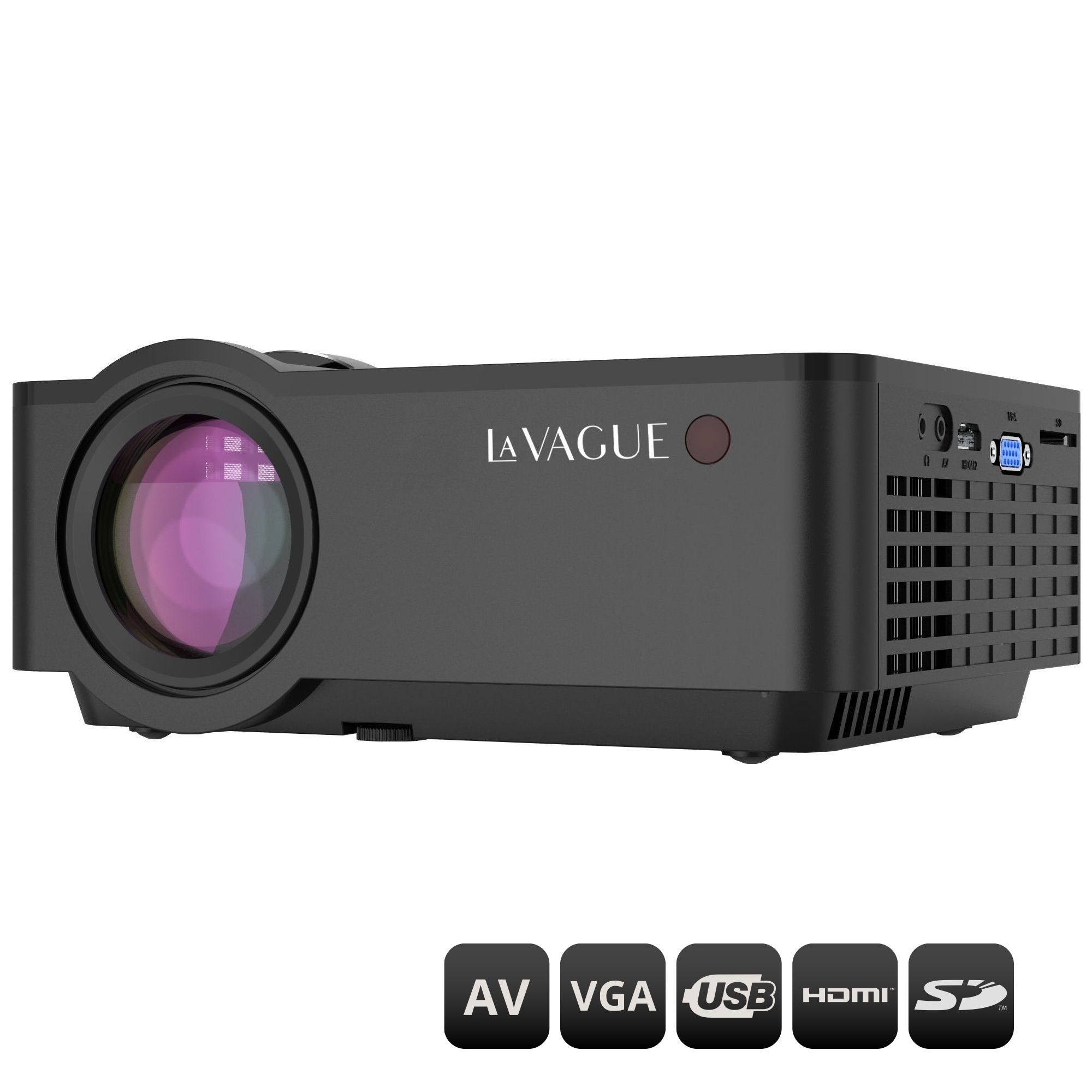 LA VAGUE LCD-Beamer »LED-Projektor LV-HD320«, Interner Lautsprecher