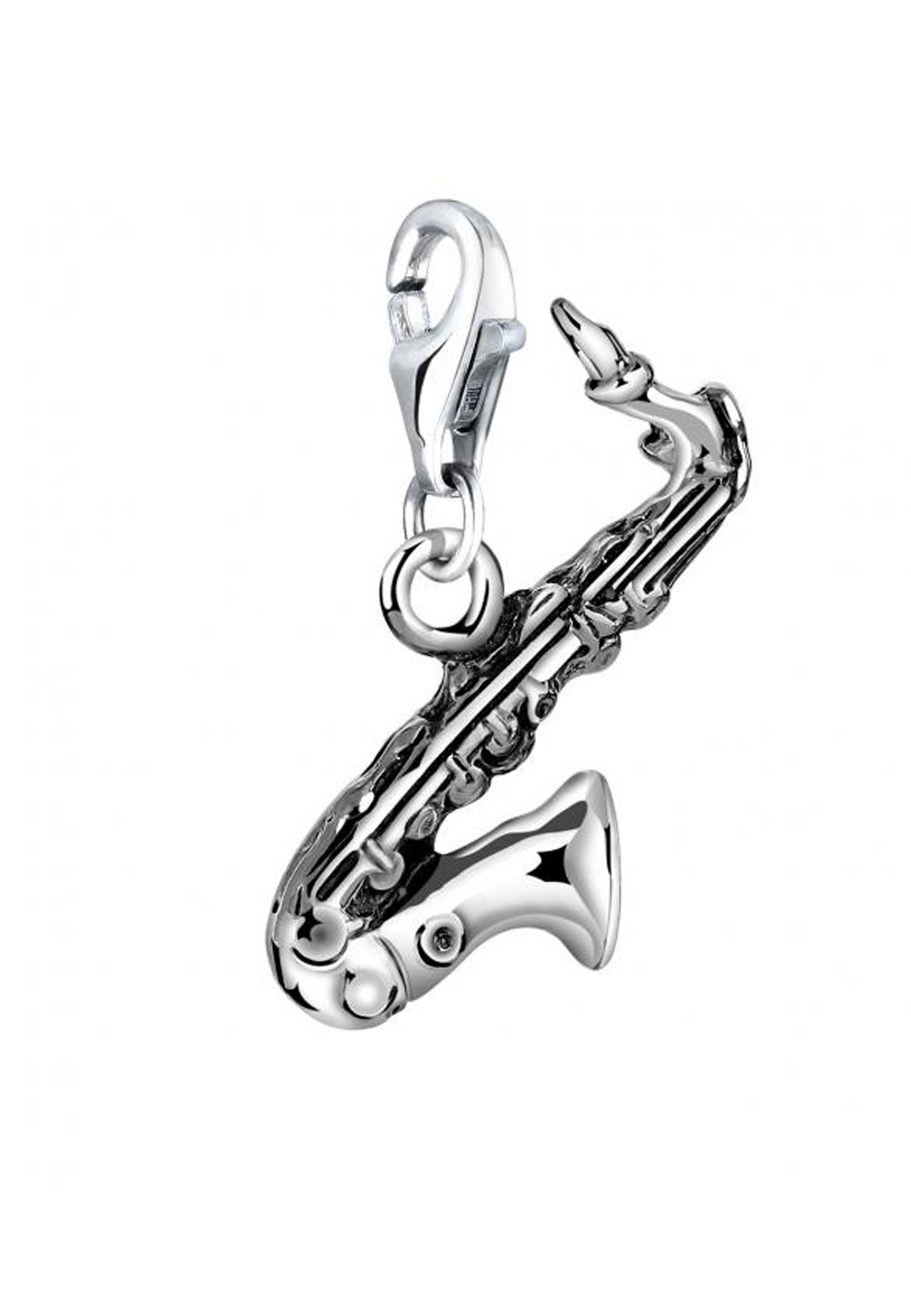 Nenalina Charm-Einhänger »Charm Saxophon Musik Instrument 925 Silber«