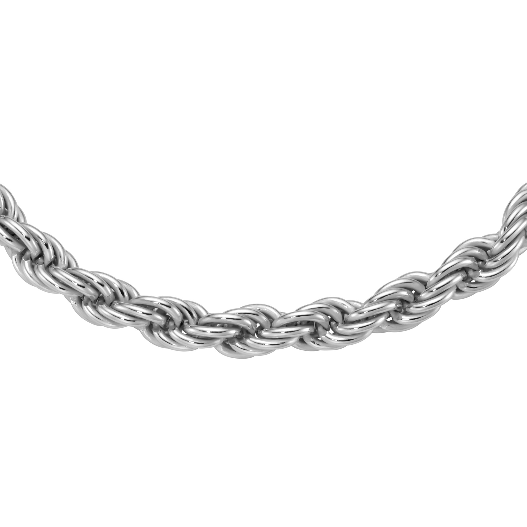 GIORGIO MARTELLO MILANO Armband »Armband Kordelkette massiv, Silber 925«