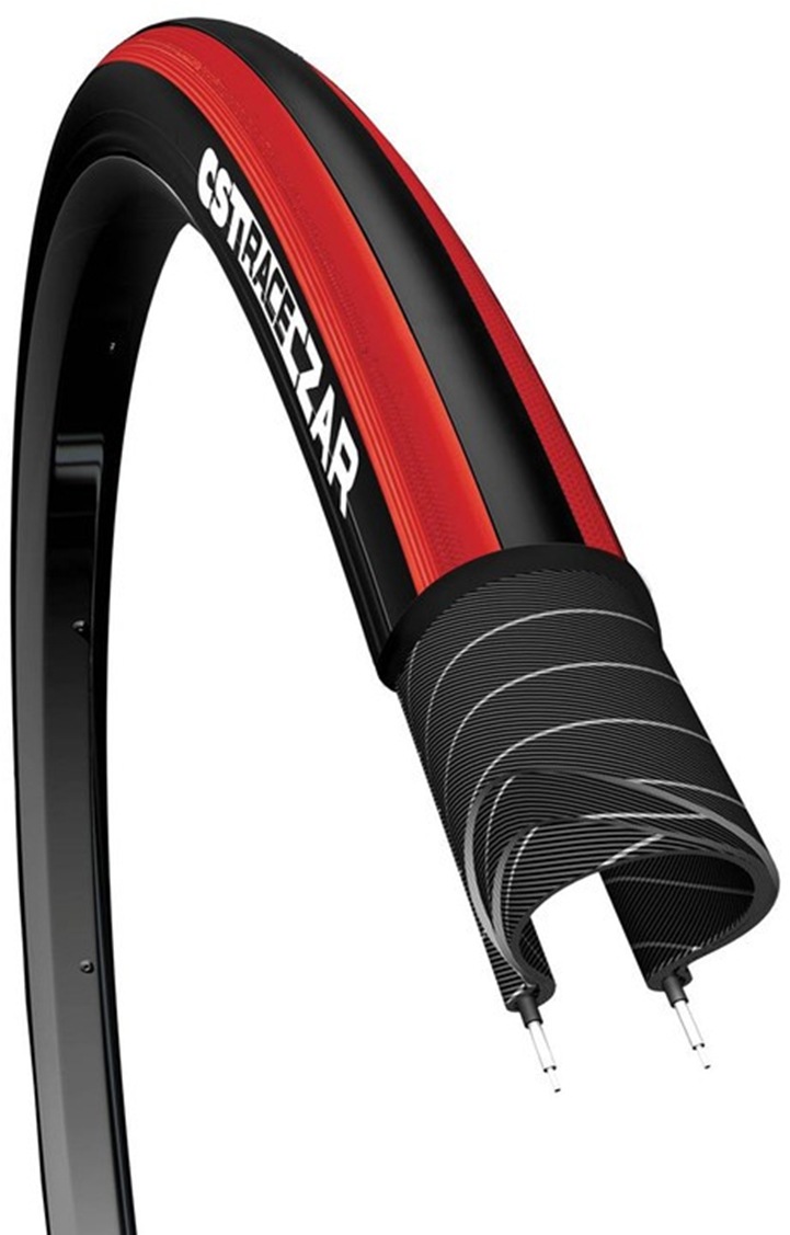 Cst Fahrradreifen »Race Czar« in rot, Größe 28 x 0,9