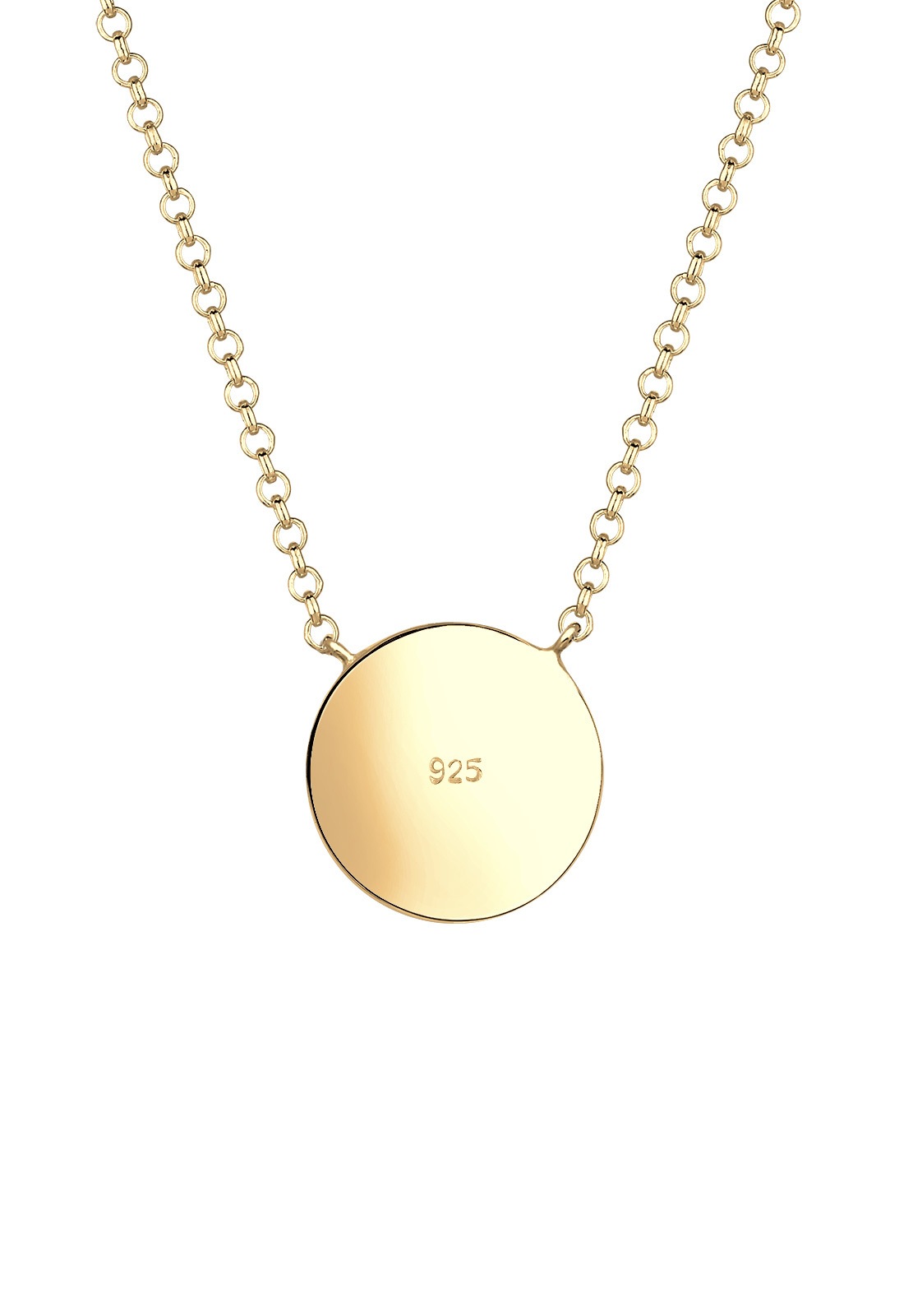 Elli Kette mit Anhänger »Halskette Kompass Traveler Symbol 925 Sterling Silber«
