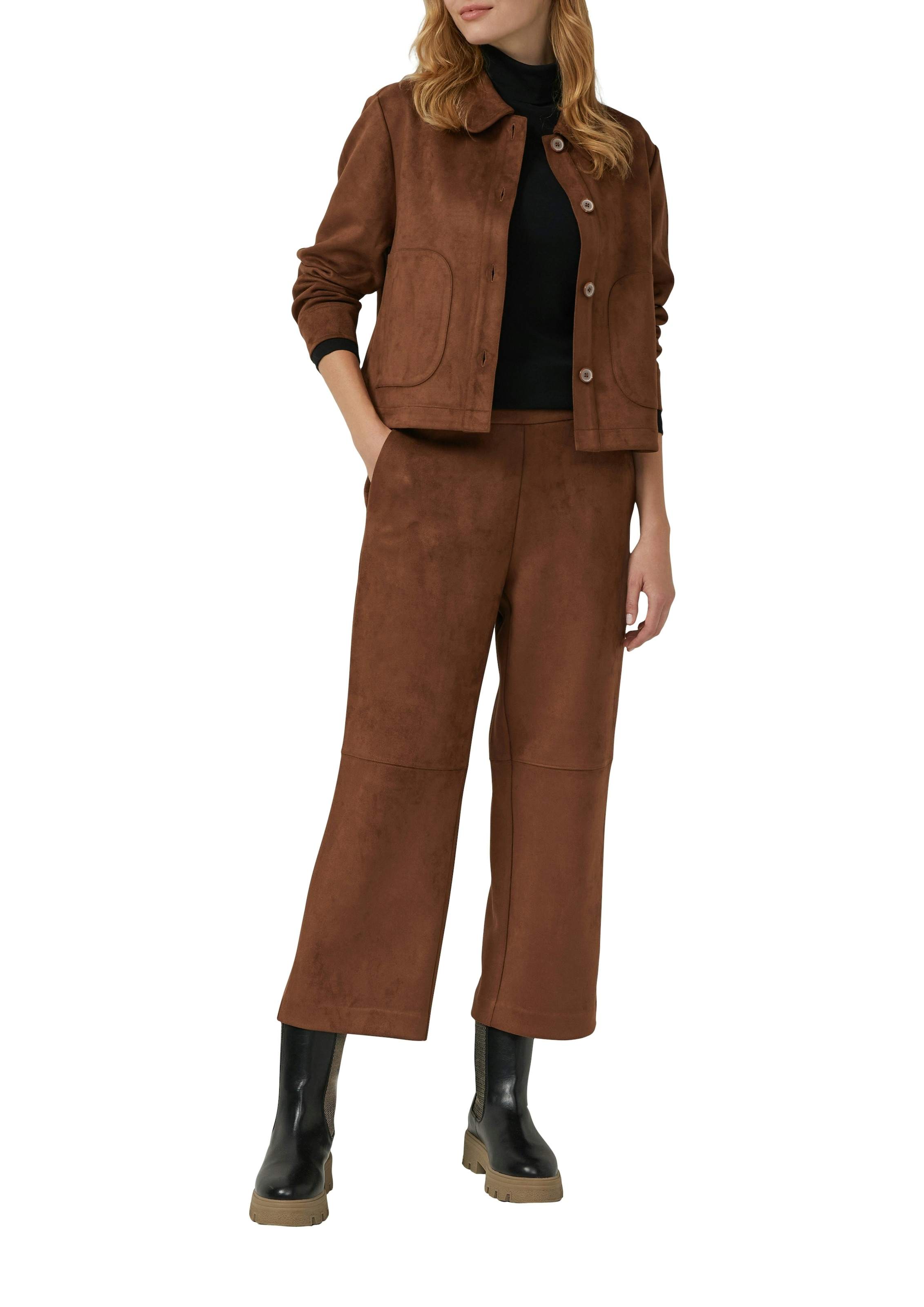 s.Oliver Rollkragenshirt im Slim Fit, Langarm