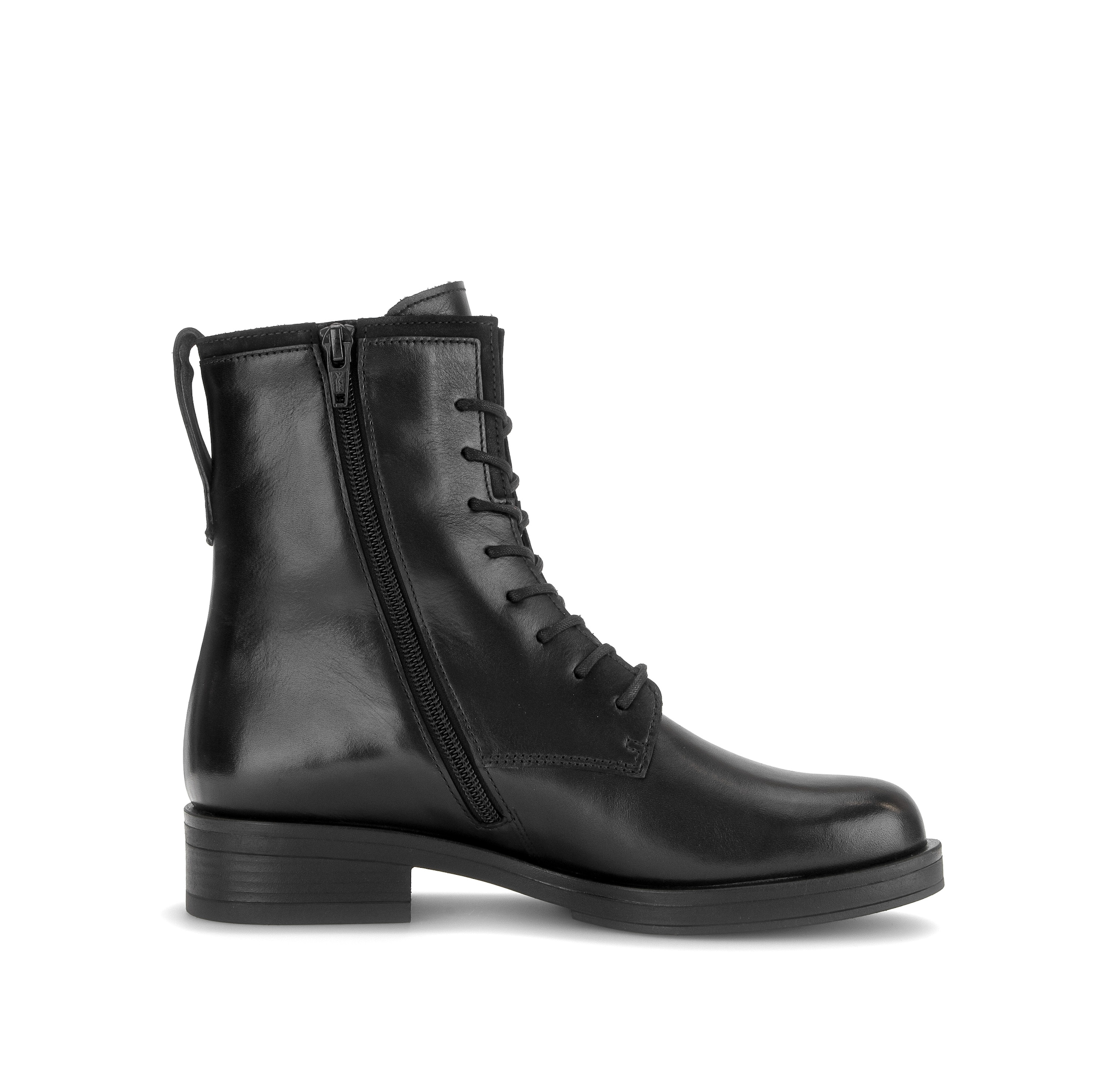 Gabor Stiefelette  Blockabsatz, Schnürboots mit Wechselfußbett