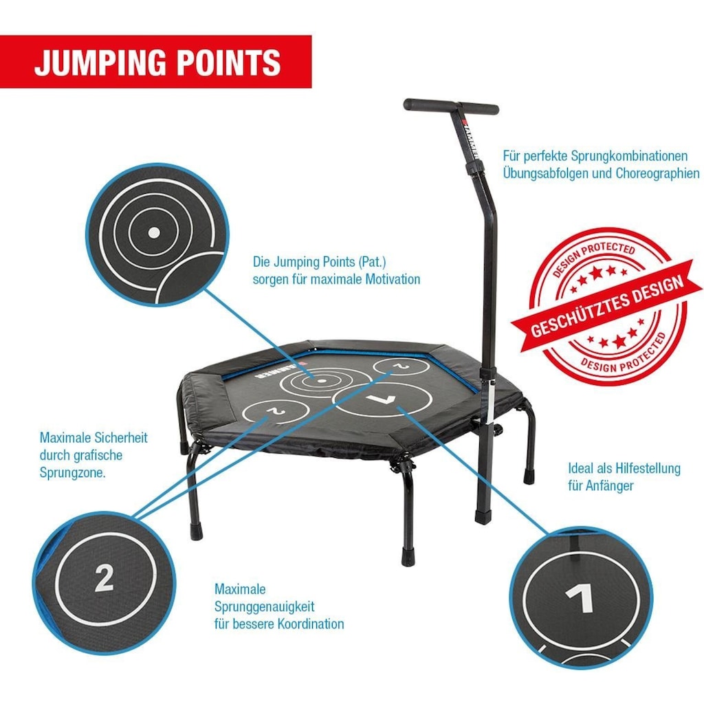 Hammer Fitnesstrampolin »Cross Jump«