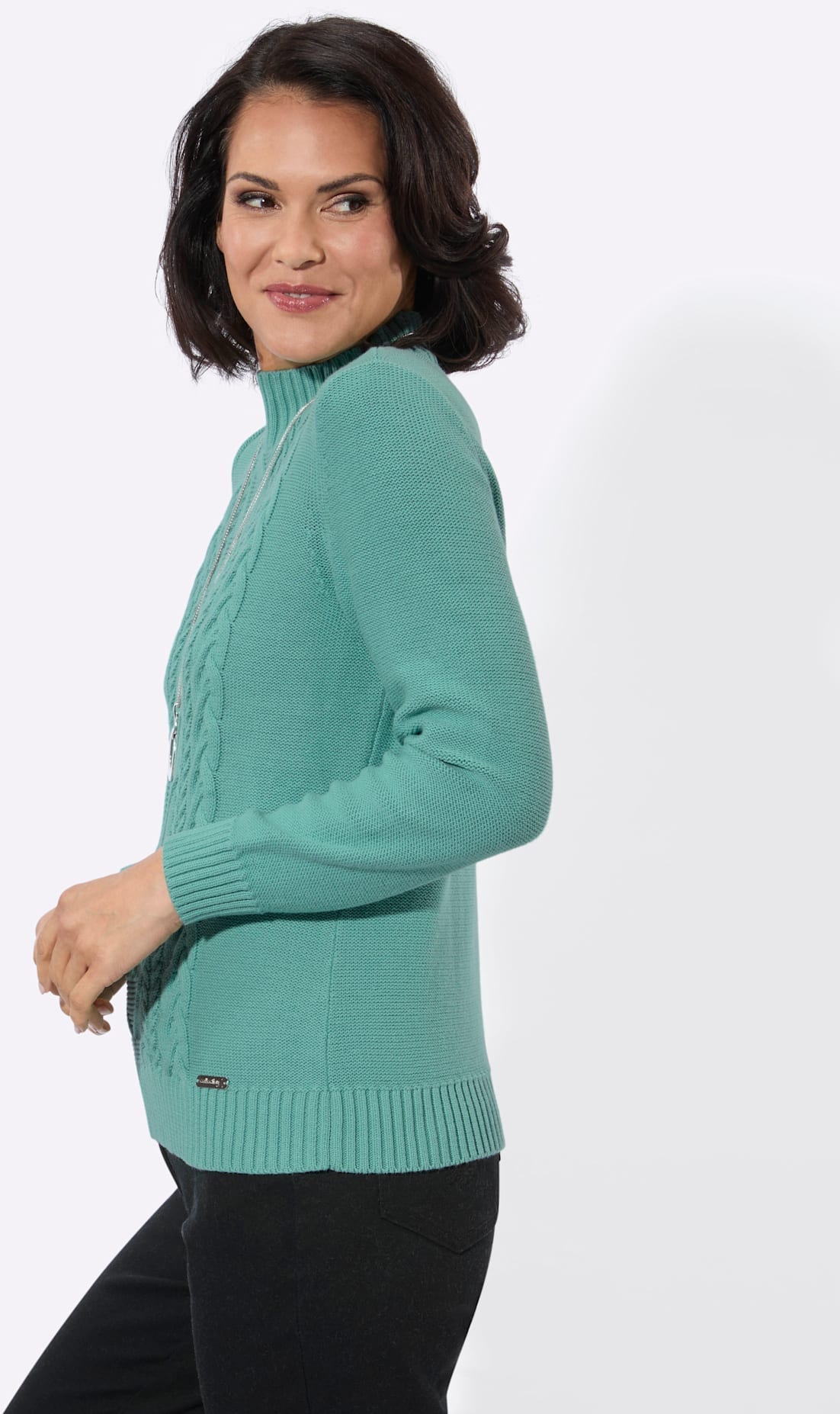 Casual Looks Stehkragenpullover »Stehkragen-Pullover«