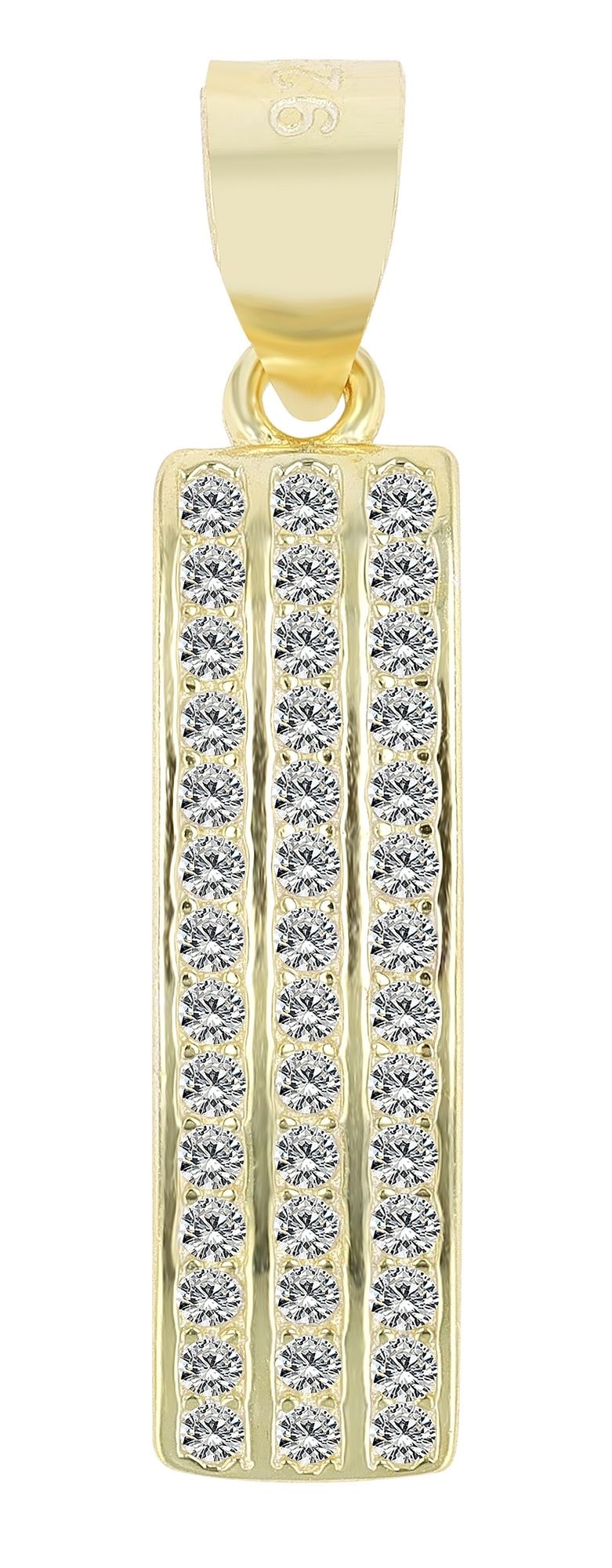 Adelia´s Kettenanhänger »Damen Anhänger aus 925 Silber mit Zirkonia«