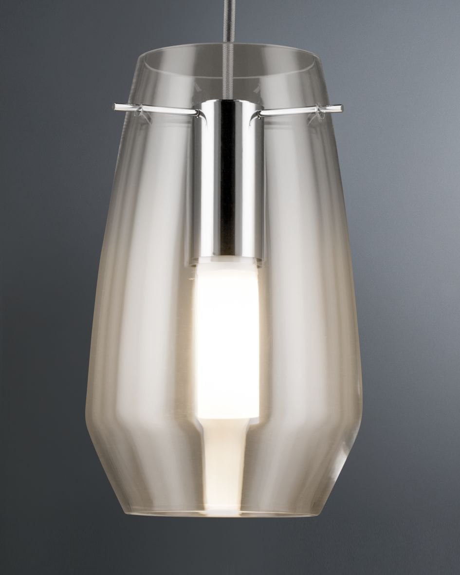 Paulmann Schienensystem-Sets »URail Schirm Vento 2Easy 170mm Klar« E27 1 Stk.