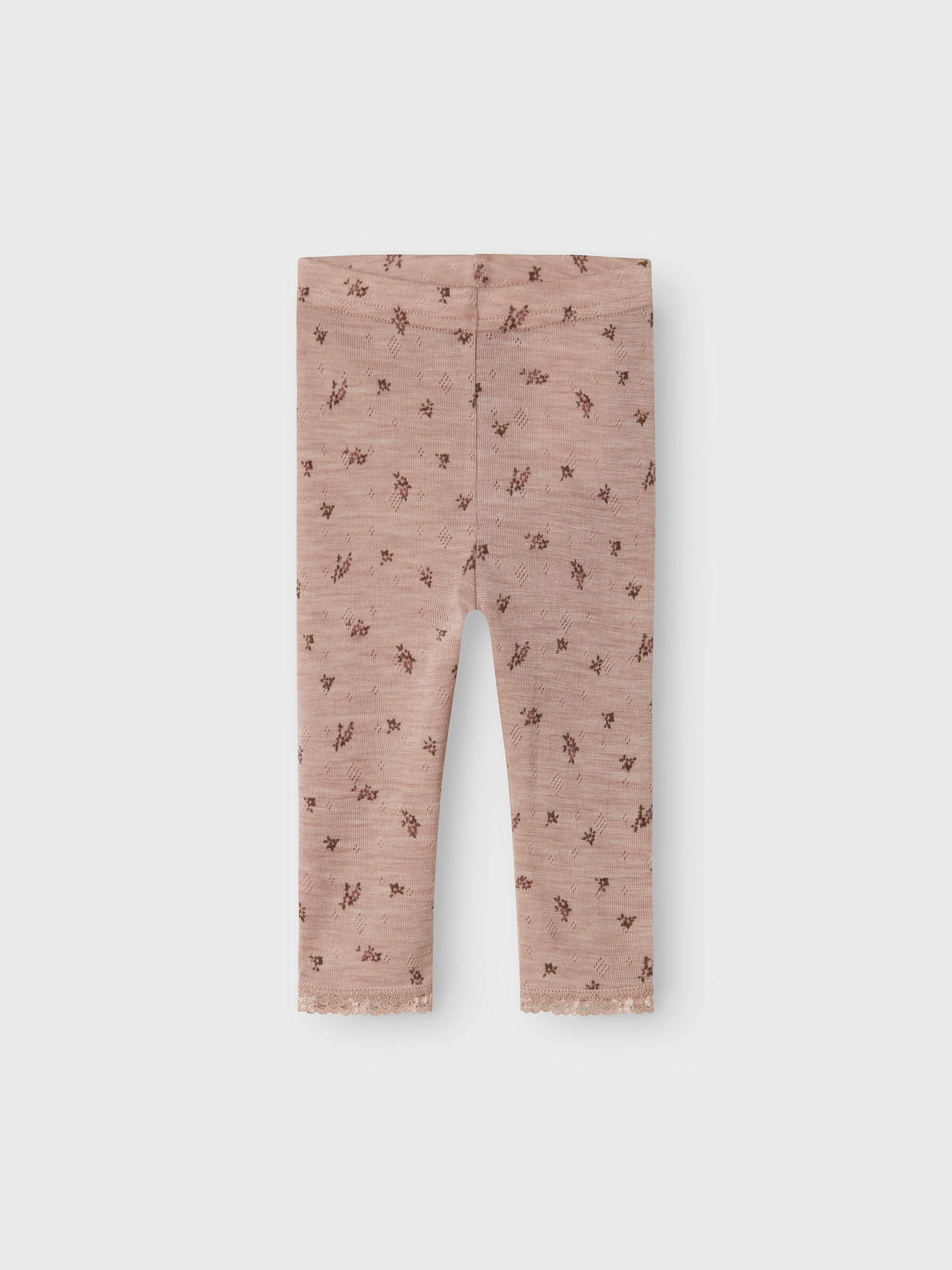 Name It Leggings »NBFWANG WOOL NEEDLE LEGGING NOOS«, aus reiner Merinowolle