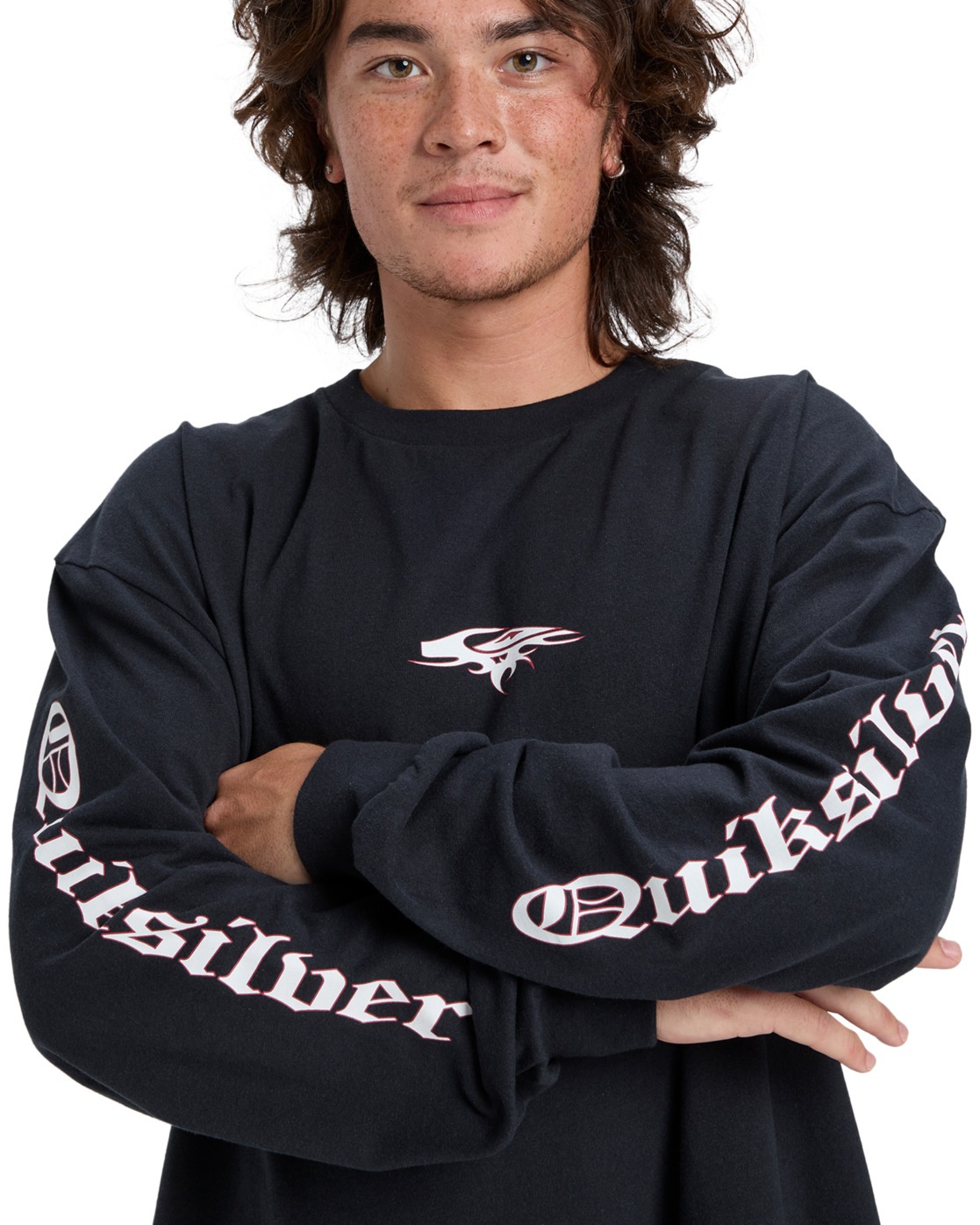 Quiksilver Langarmshirt »Mercury Old English«