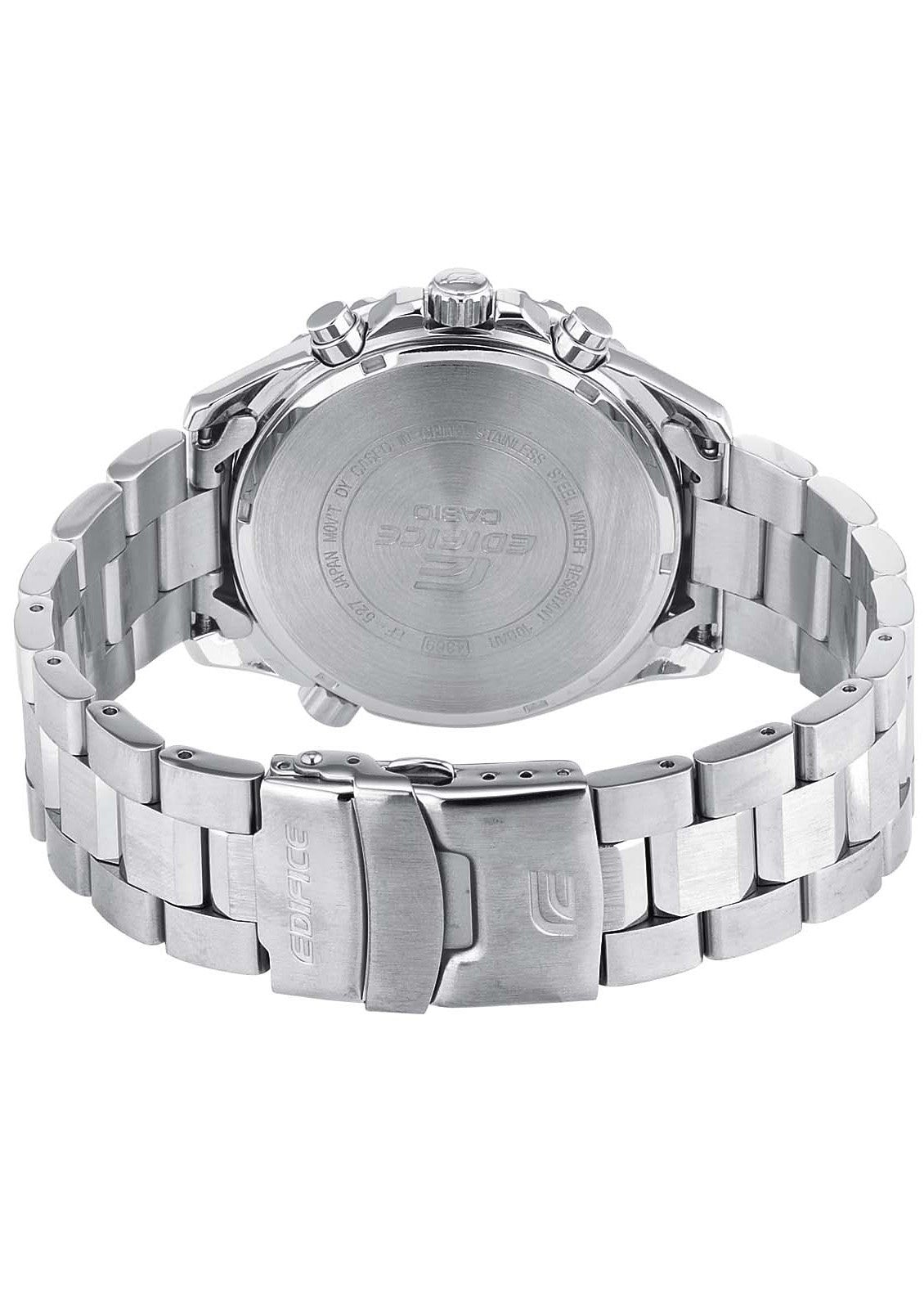 CASIO EDIFICE Chronograph, Quarzuhr,Armbanduhr,Herrenuhr,Edelstahlarmband, bis 10 bar wasserdicht