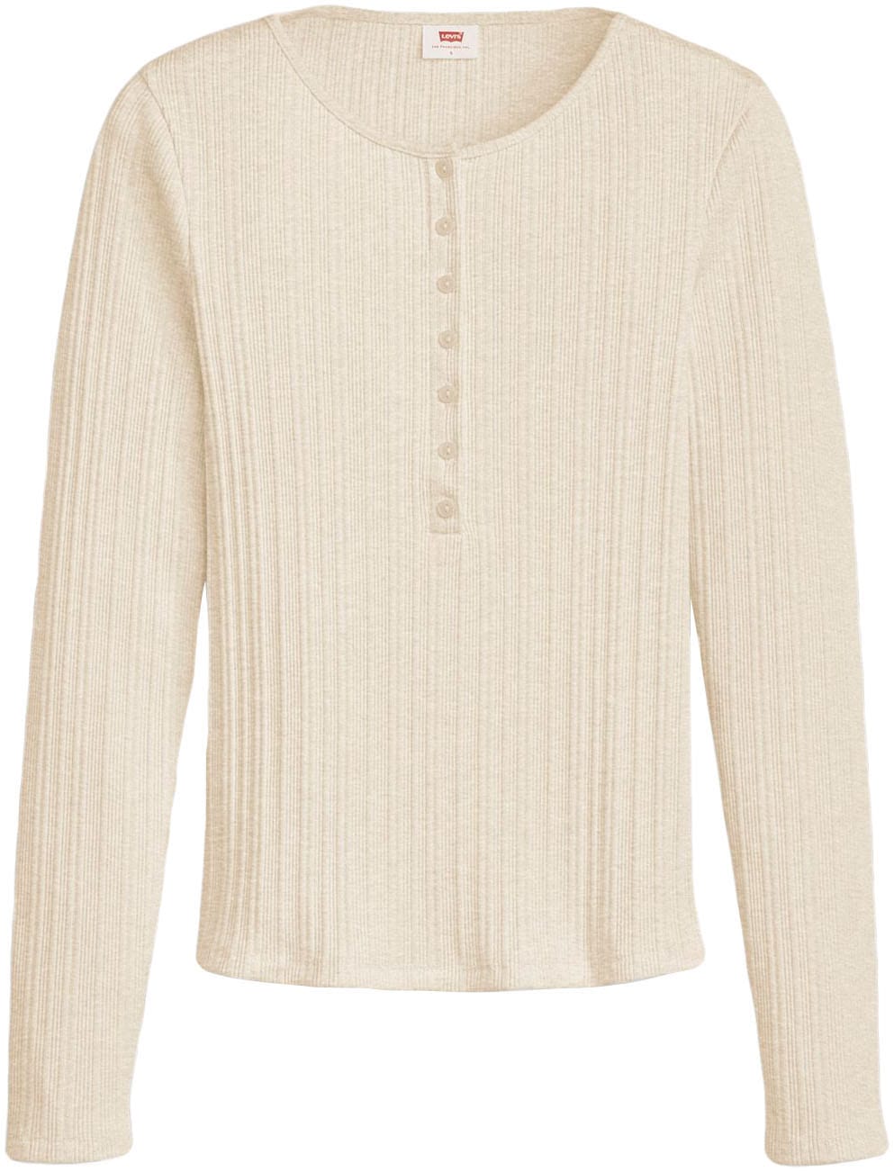 Levi's® Langarmshirt »DRY GOODS VACATIONER LS«, mit Rippstruktur