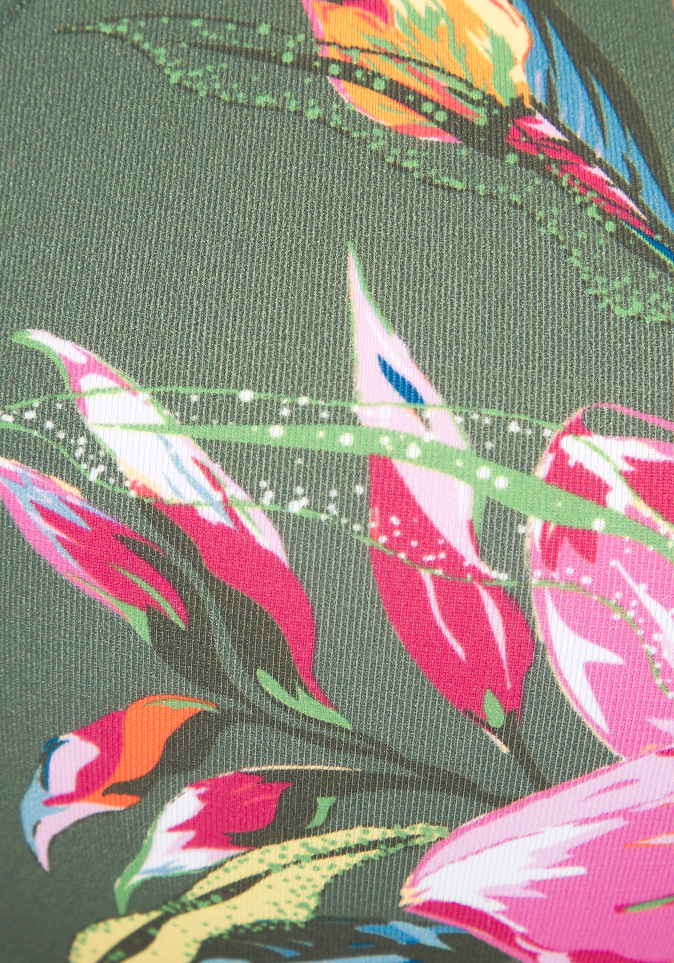 LASCANA Triangel-Bikini-Top »Malia« mit tropischem Print