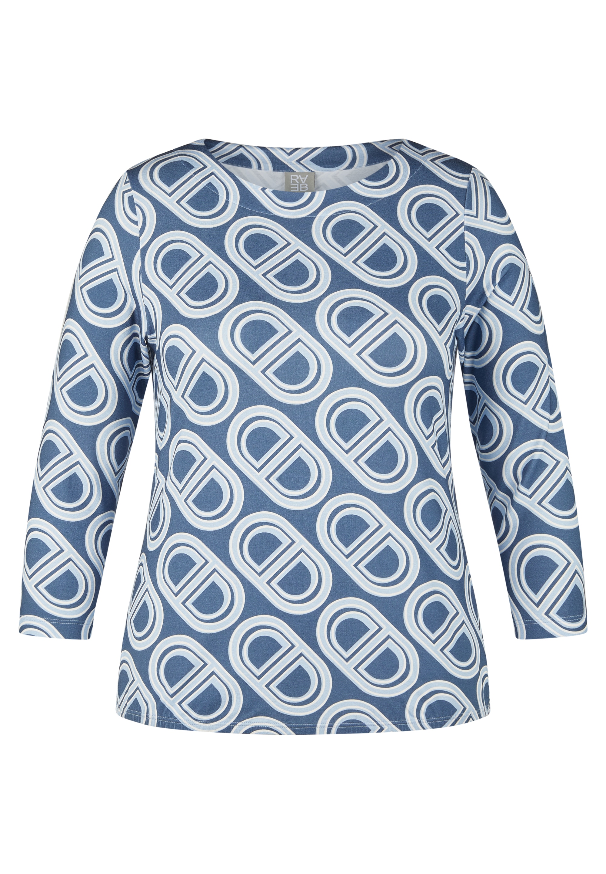 Rabe 3/4-Arm-Shirt, mit All-Over Print