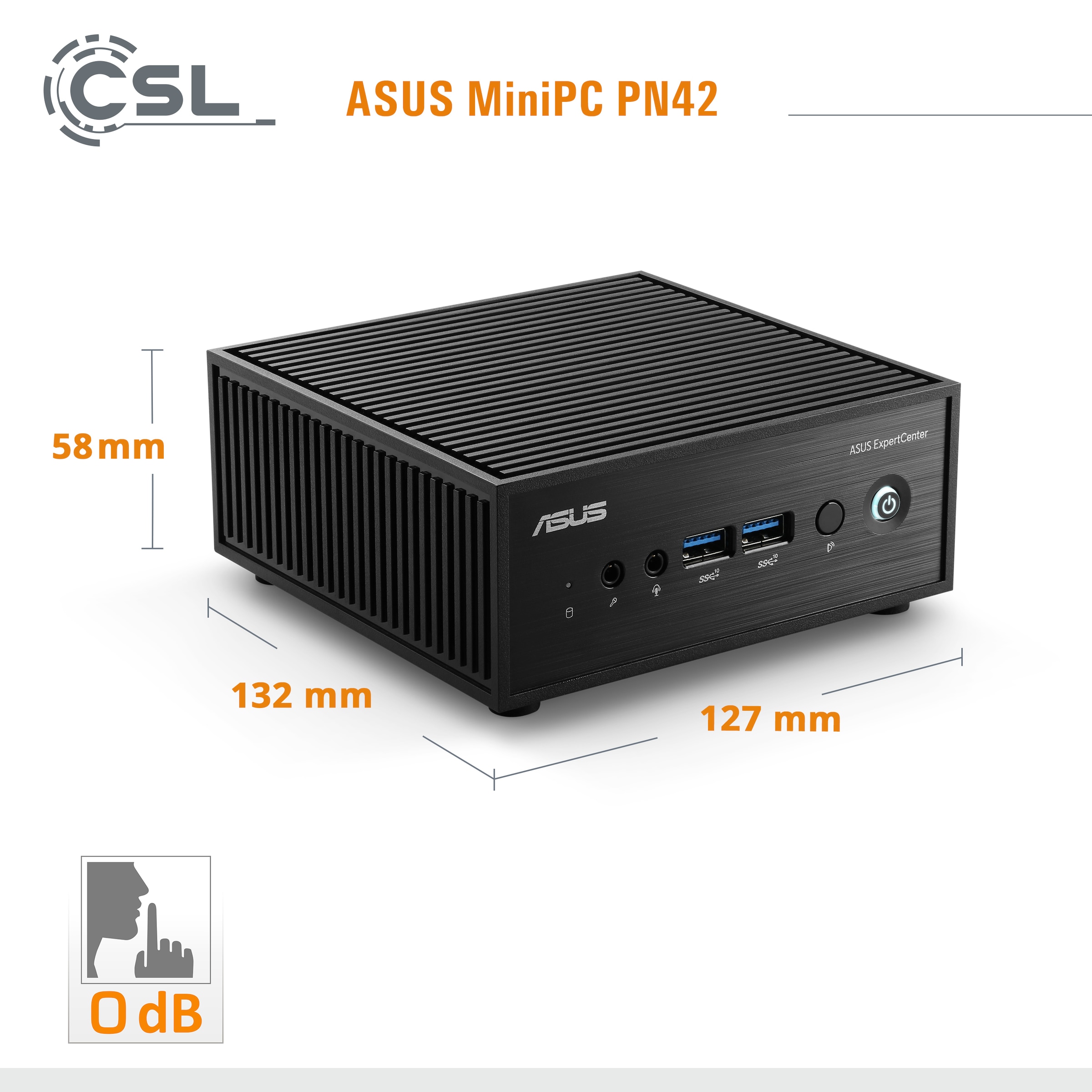 Asus Mini-PC »Mini-PC ASUS PN42 Intel N200 Windows 11«