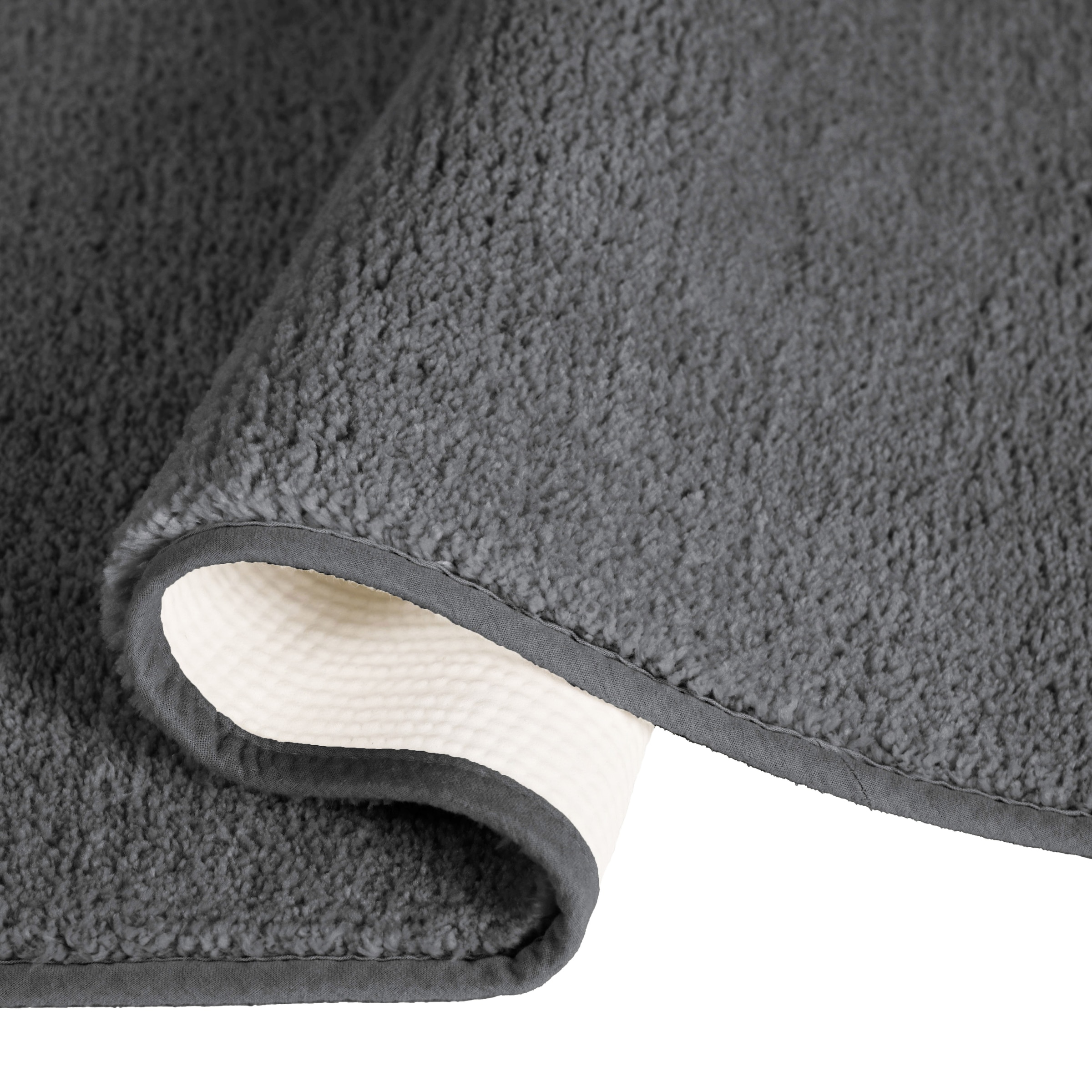 OTTO home Badematte »Vanessa, Badvorleger, Badezimmer Teppich« Höhe 10 mm rutschhemmend beschichtet fußbodenheizungsgeeignet | schnell trocknend | strapazierfähig Badteppich, weiche Haptik, unifarben