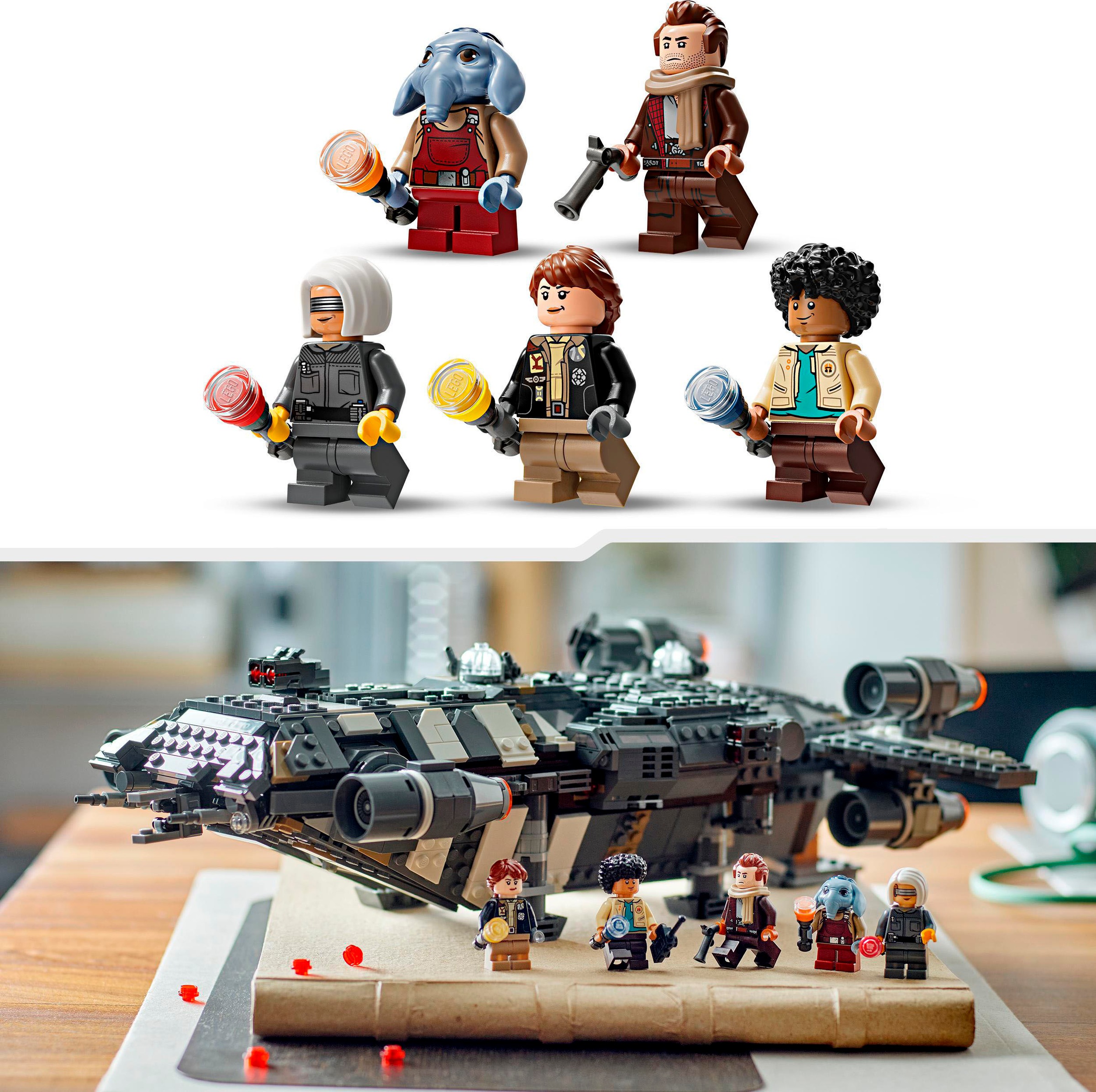 LEGO® Konstruktionsspielsteine »Die Onyx Cinder (75374), LEGO Star Wars ™«, (1325 St.), Made in Europe